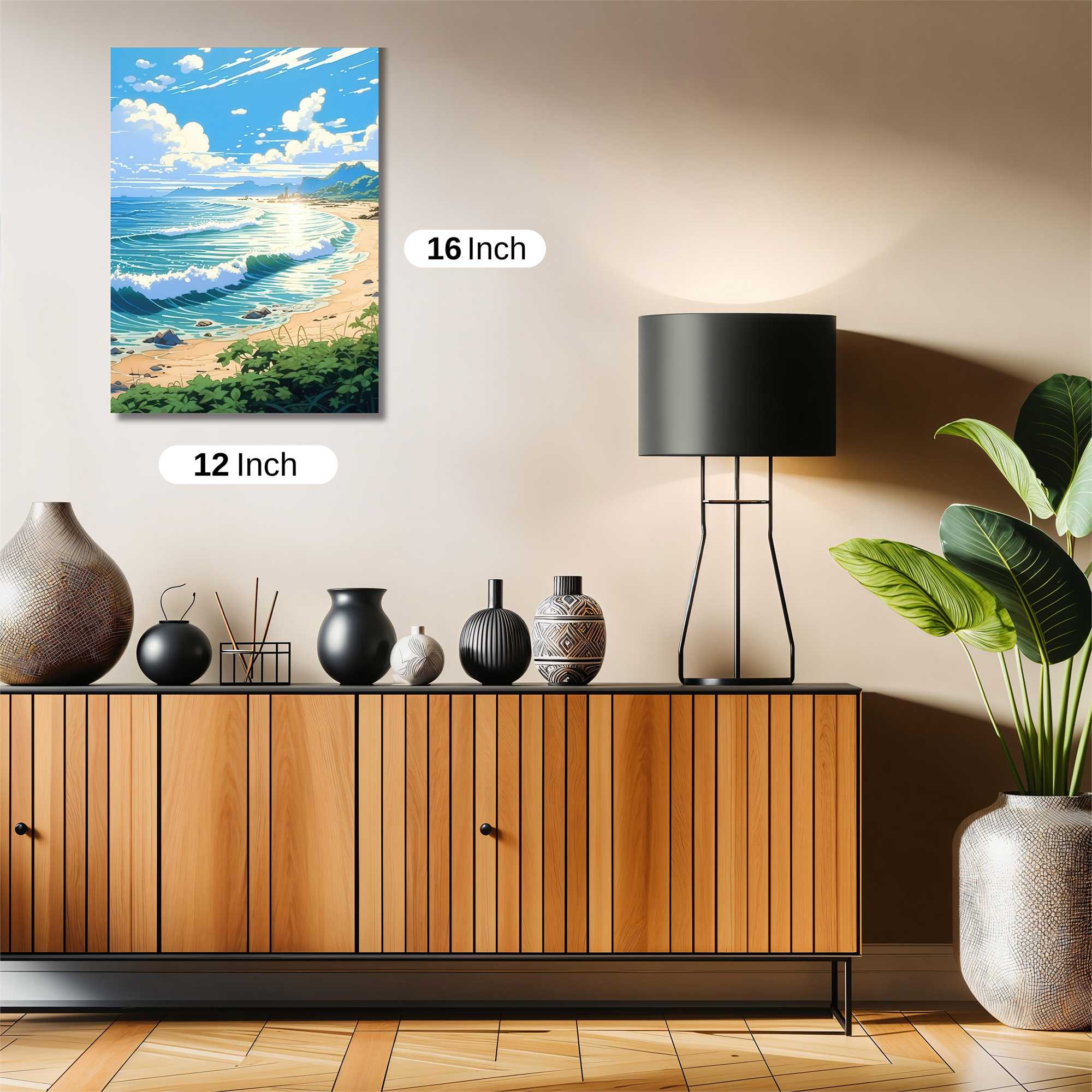 Sunrise Serenity Safe Wall Magnetic / M