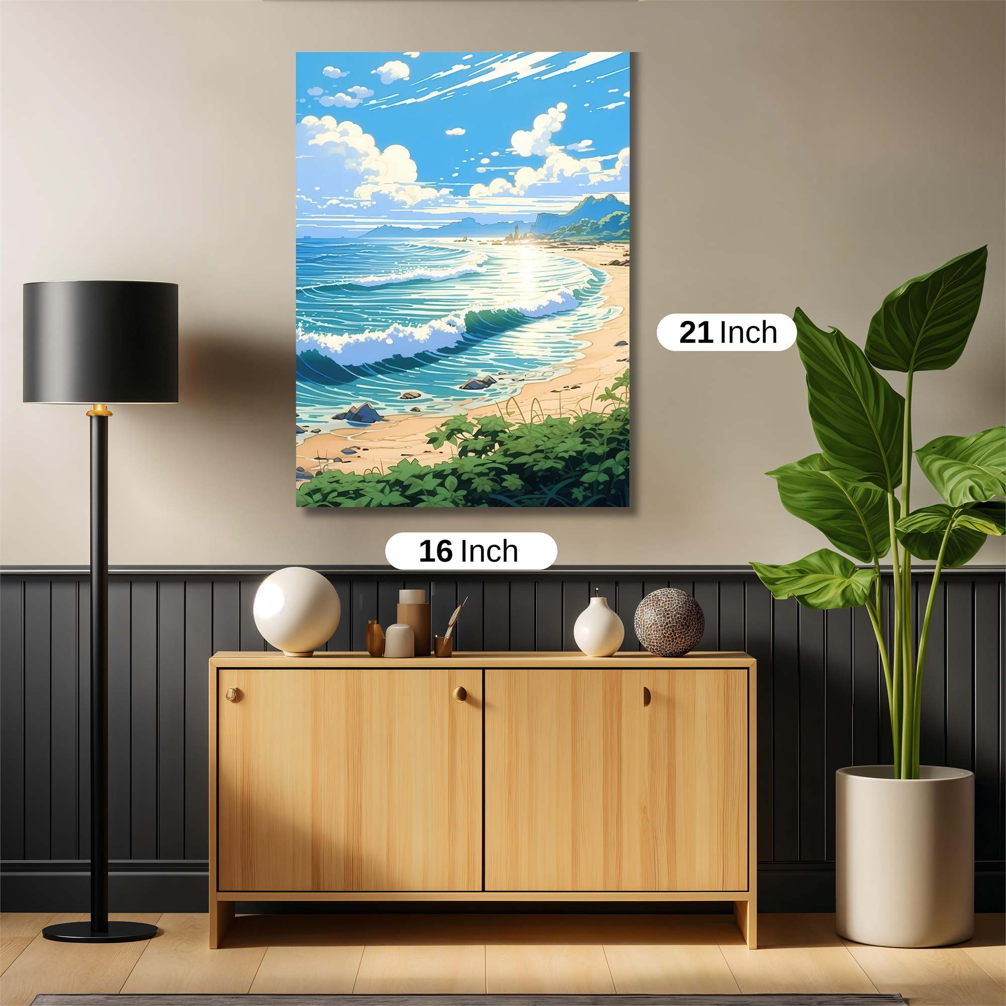 Sunrise Serenity Safe Wall Magnetic / M