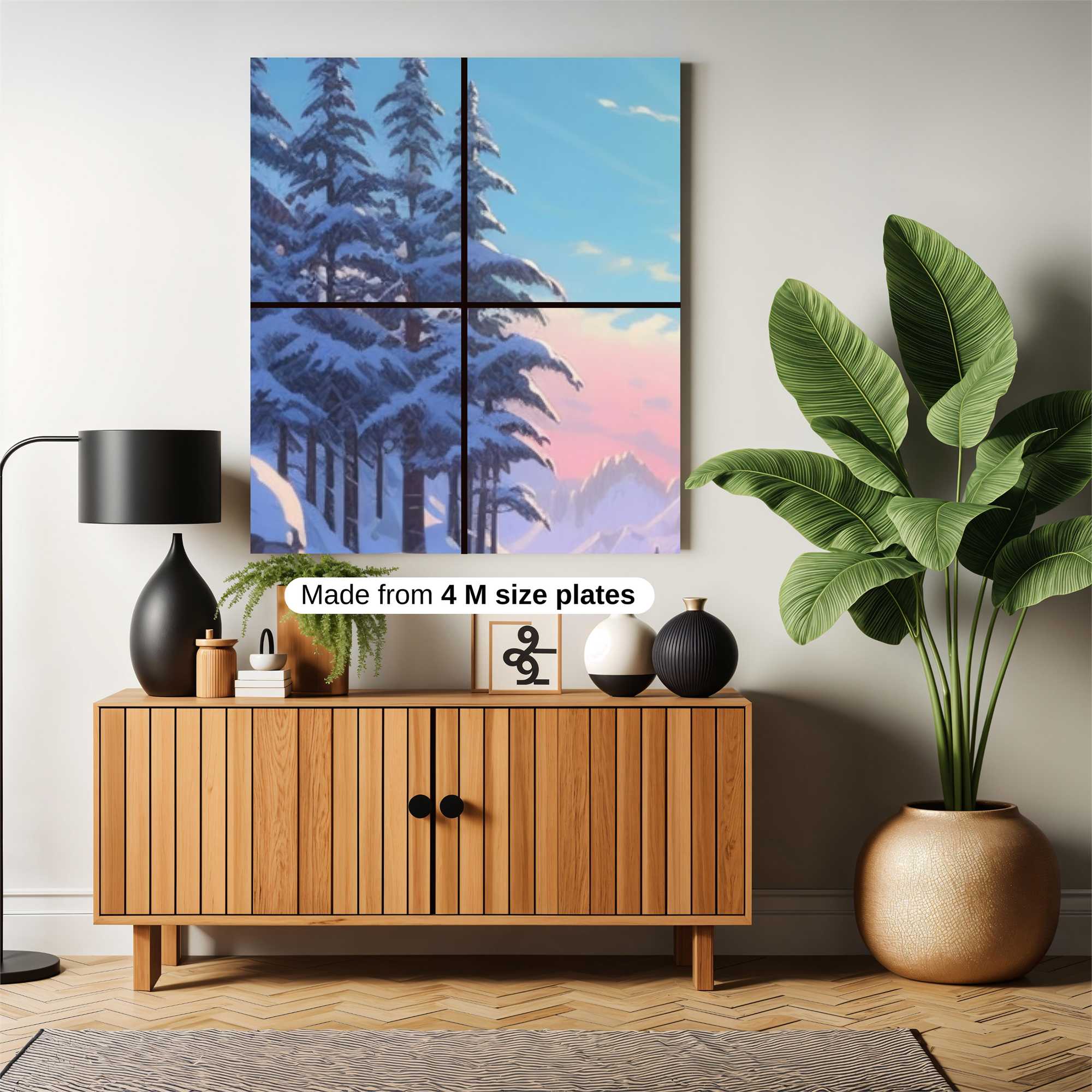 Frosty Serenity Safe Wall Magnetic / M