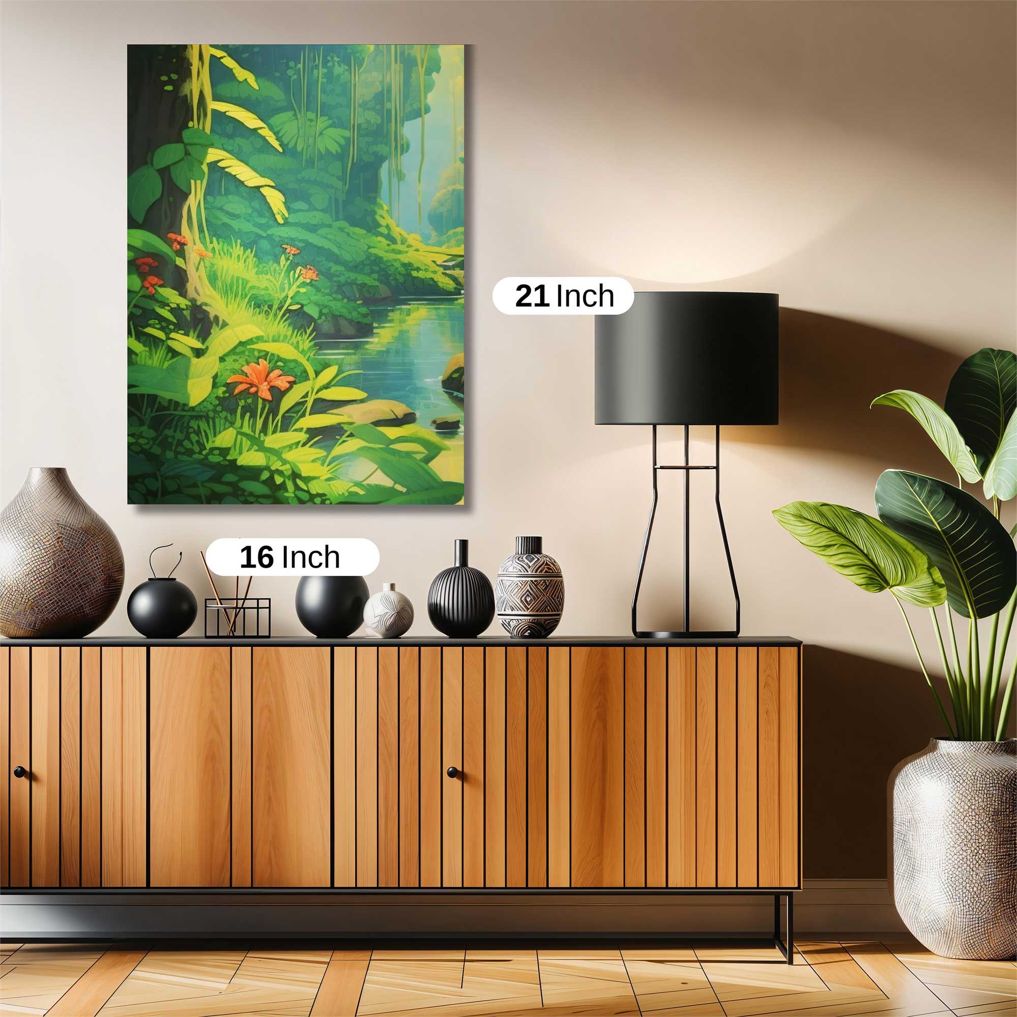 Jungle Serenity Safe Wall Magnetic / M
