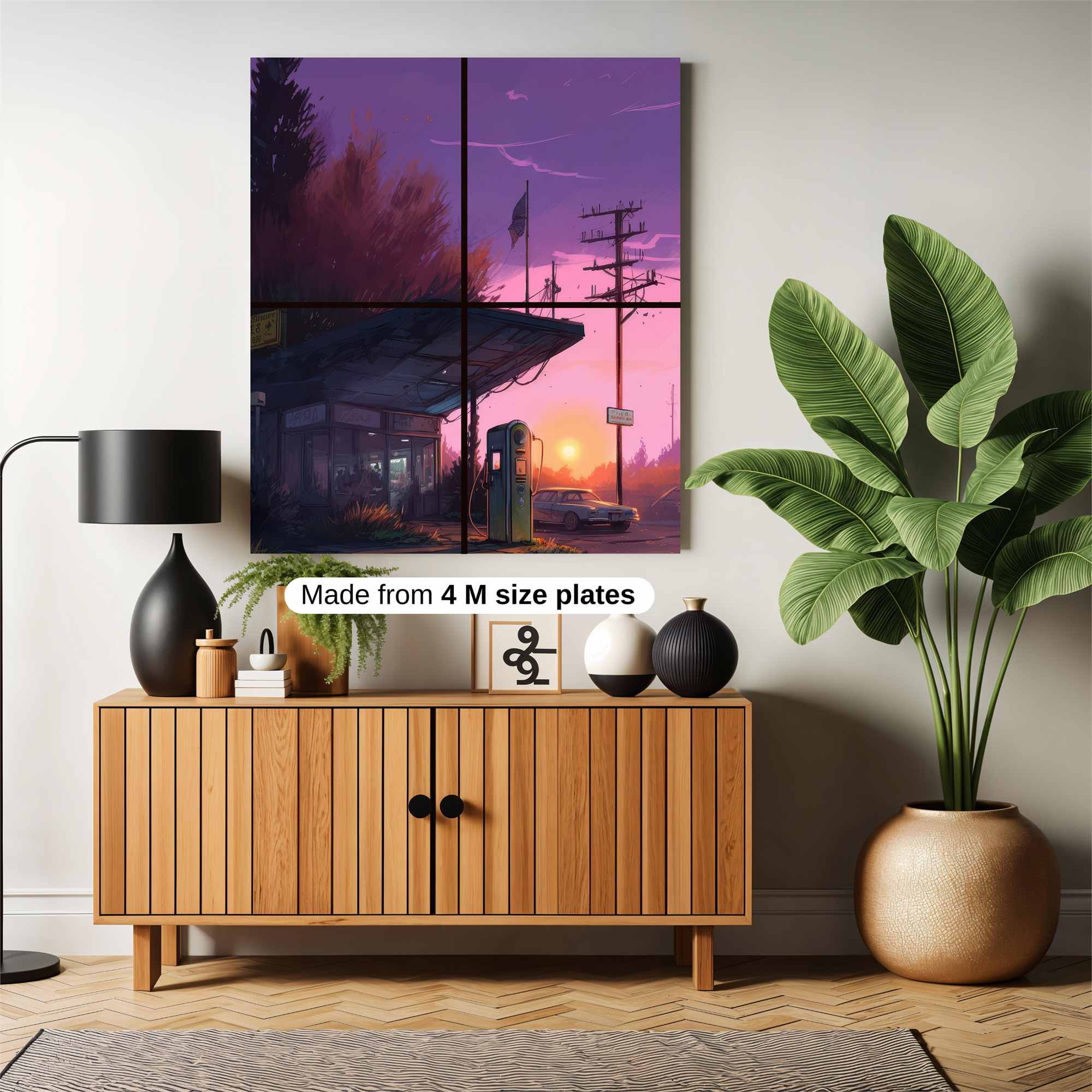 Dusk Haven Safe Wall Magnetic / M