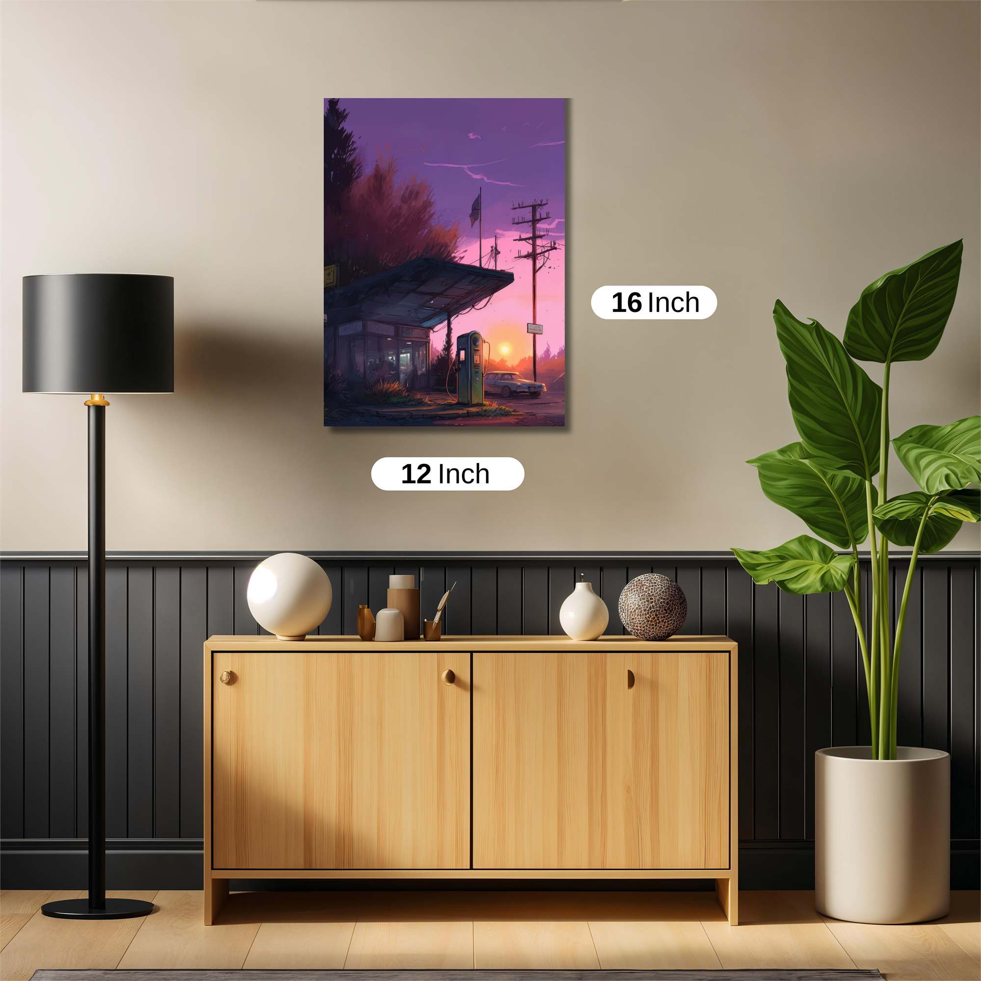 Dusk Haven Safe Wall Magnetic / M