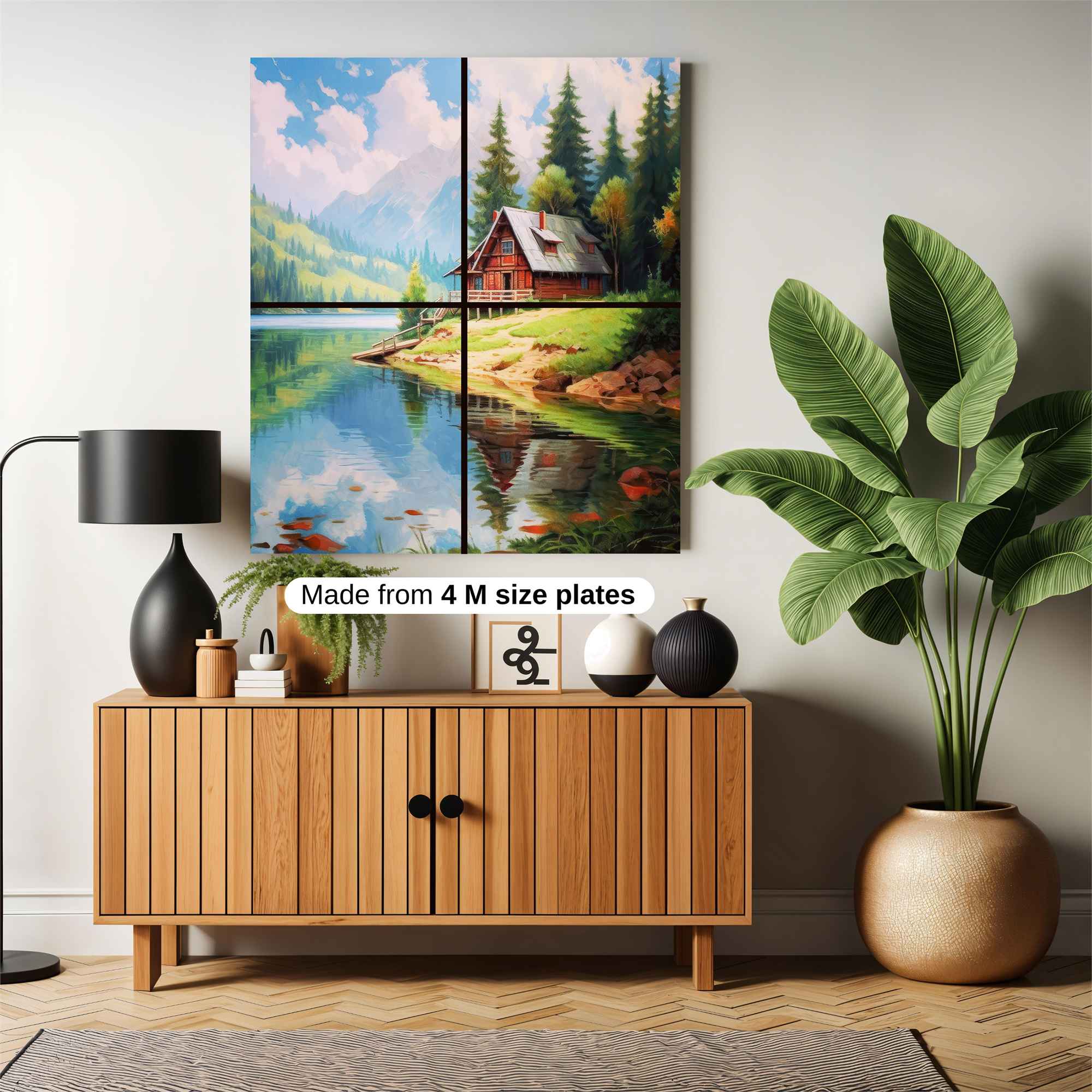 Cabin Serenity Safe Wall Magnetic / M