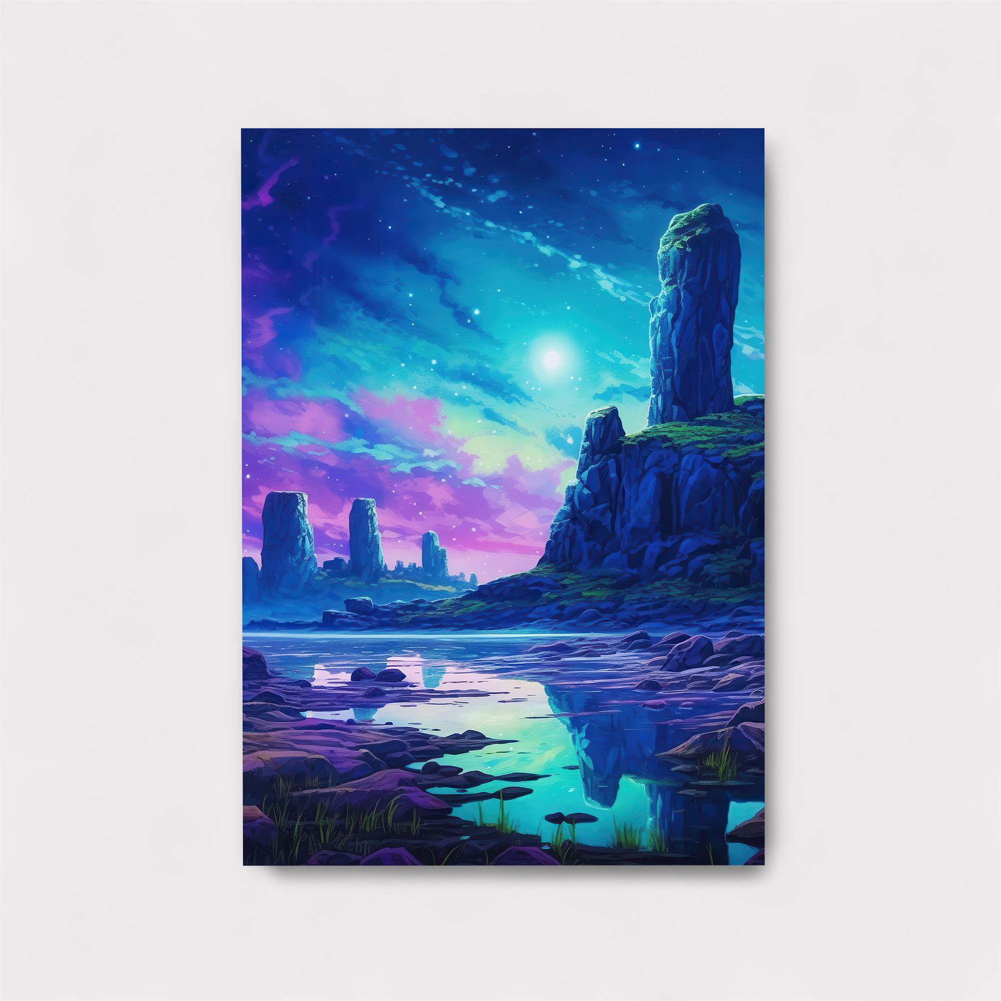 Moonlit Serenity Safe Wall Magnetic / M