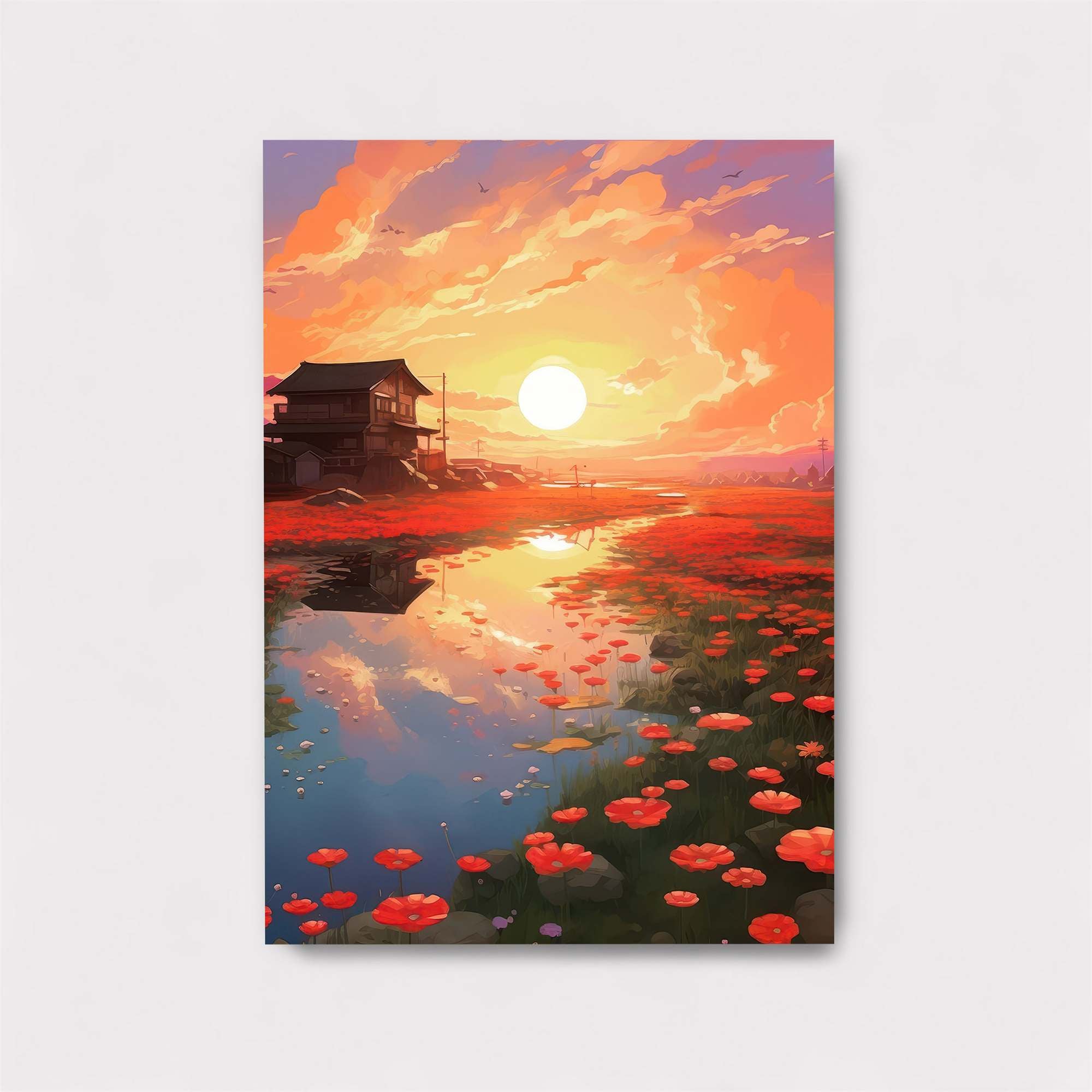 Sunset Serenity Safe Wall Magnetic / M