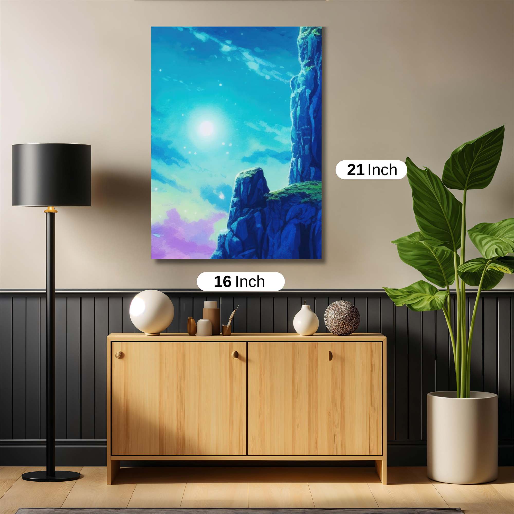 Starlit Ascent Safe Wall Magnetic / M