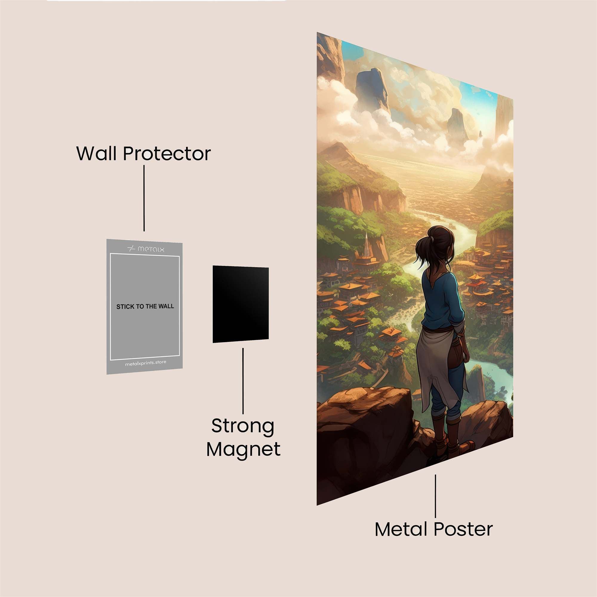 Journey Serene Safe Wall Magnetic / M