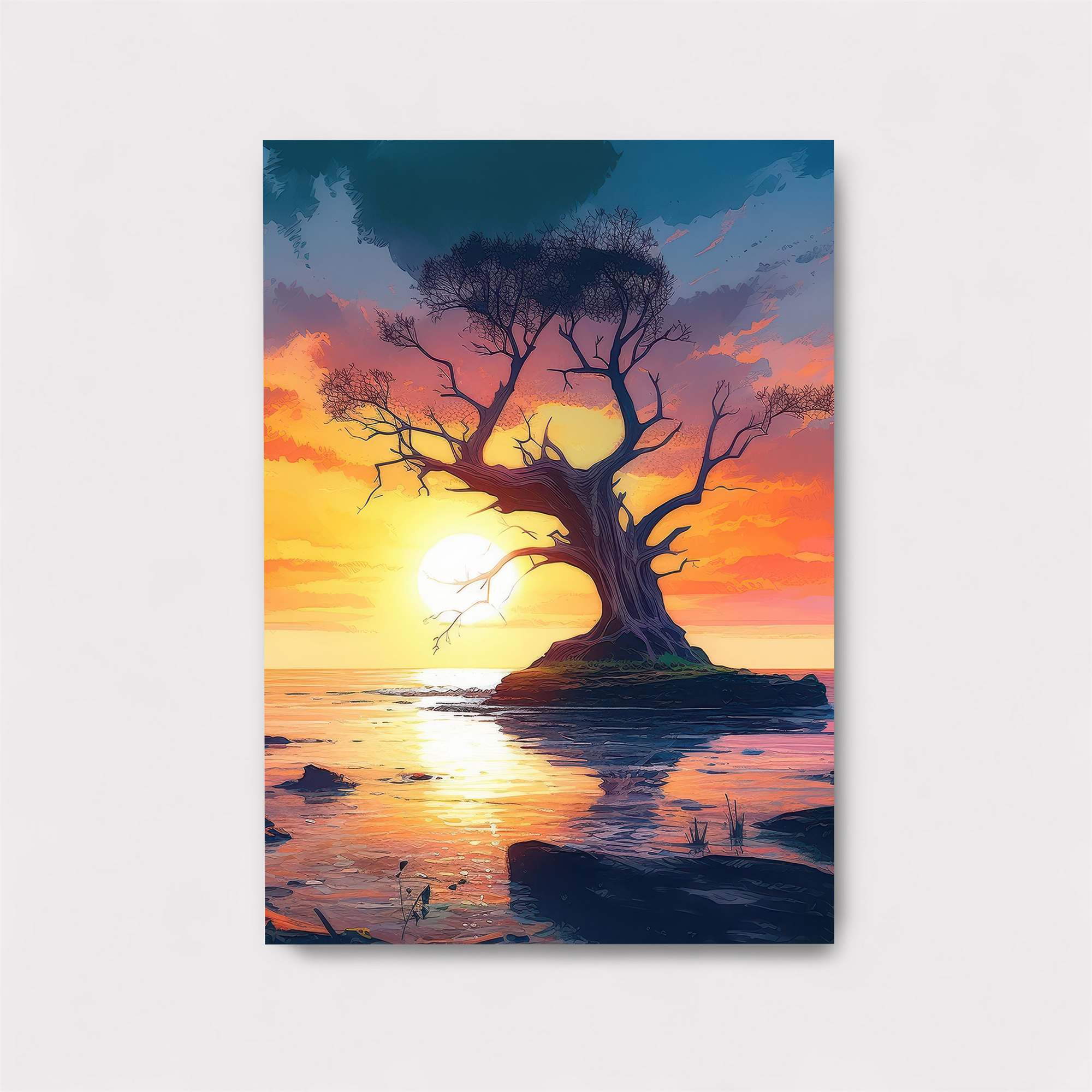 Sunset Serenity Safe Wall Magnetic / M