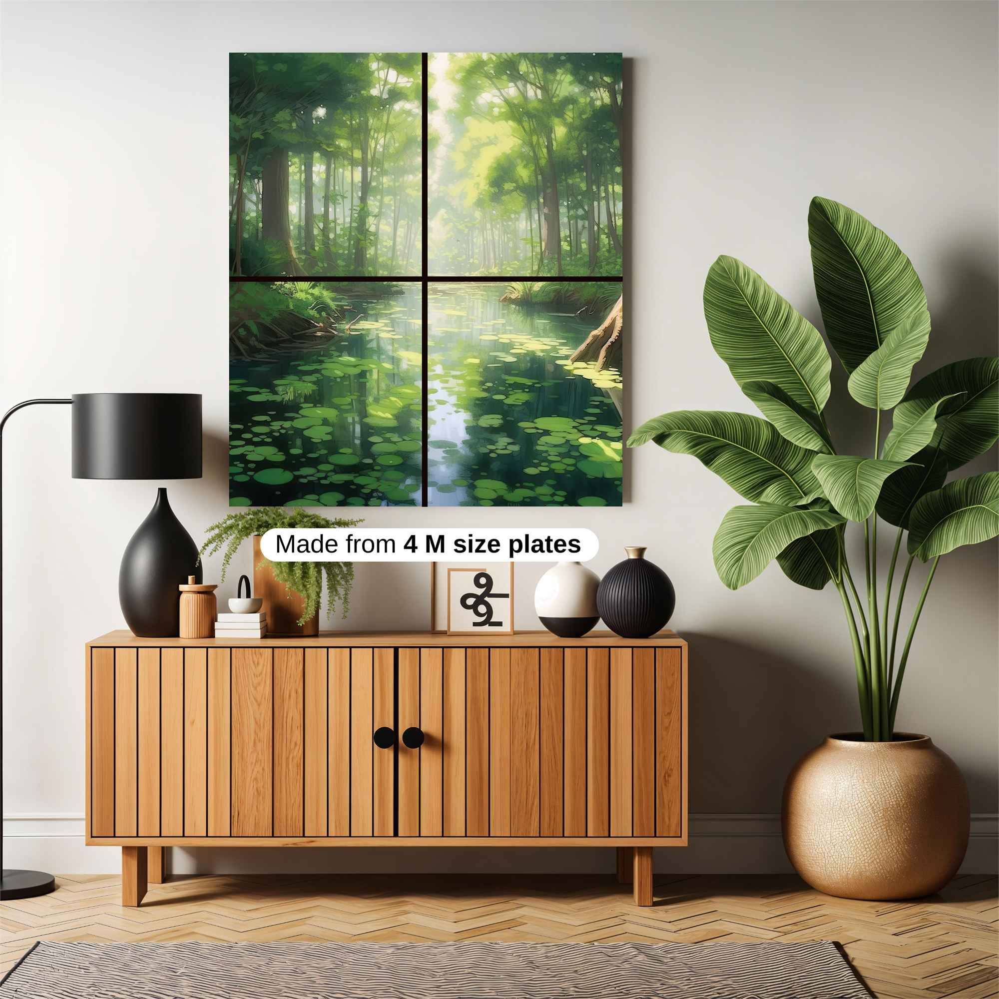Forest Serenity Safe Wall Magnetic / M