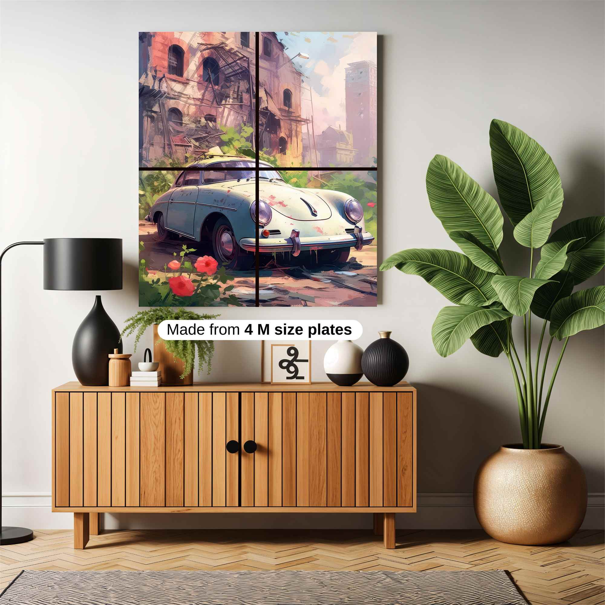 Porsche Peaceful Safe Wall Magnetic / M