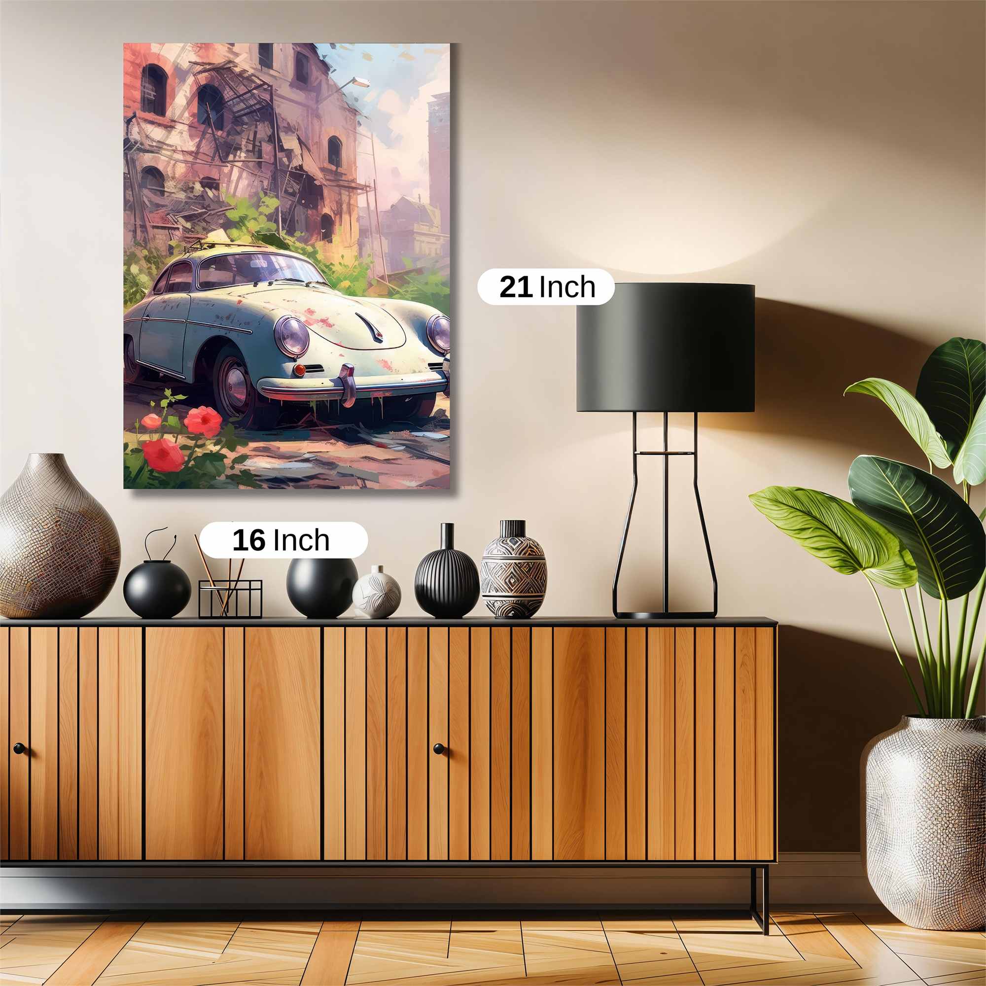 Porsche Peaceful Safe Wall Magnetic / M