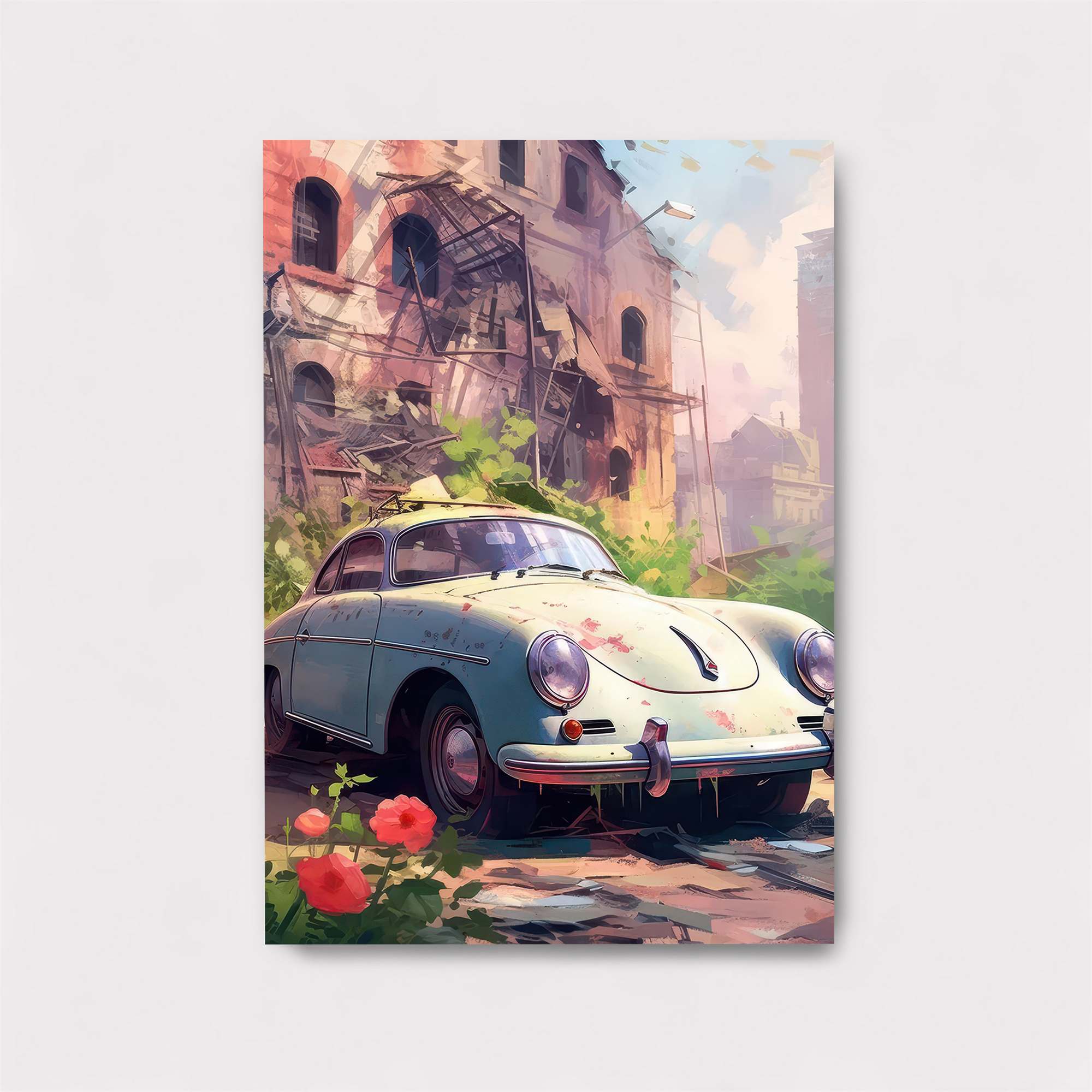 Porsche Peaceful Safe Wall Magnetic / M