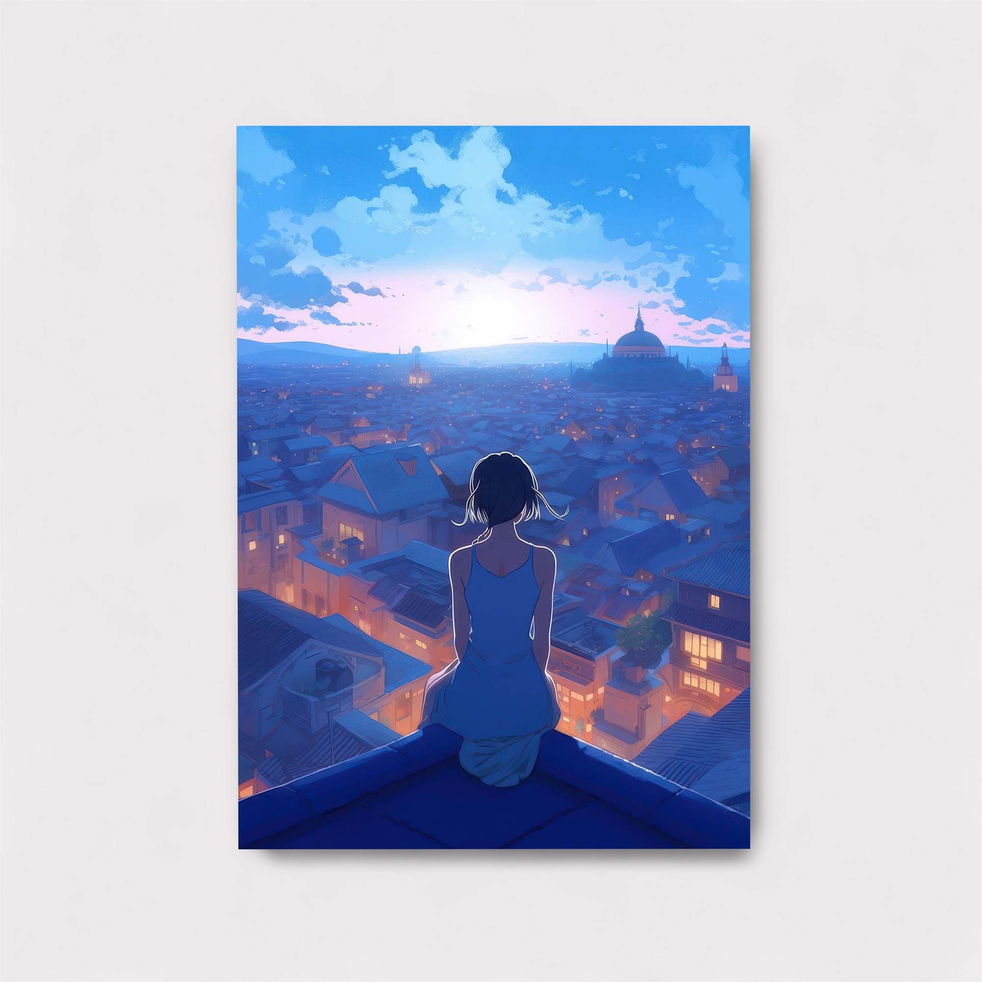 Sunset Serenity Safe Wall Magnetic / M