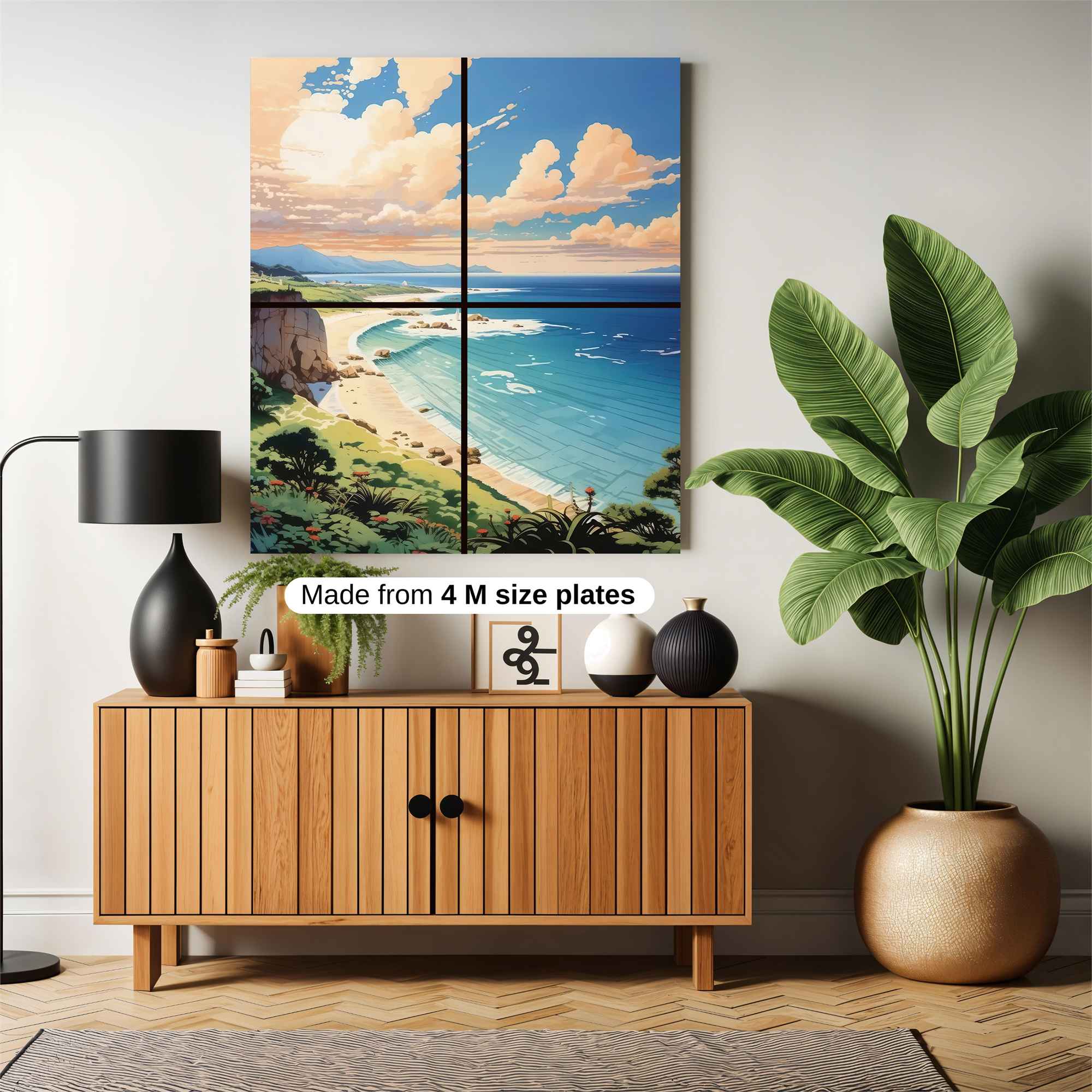 Sunset Serenity Safe Wall Magnetic / M