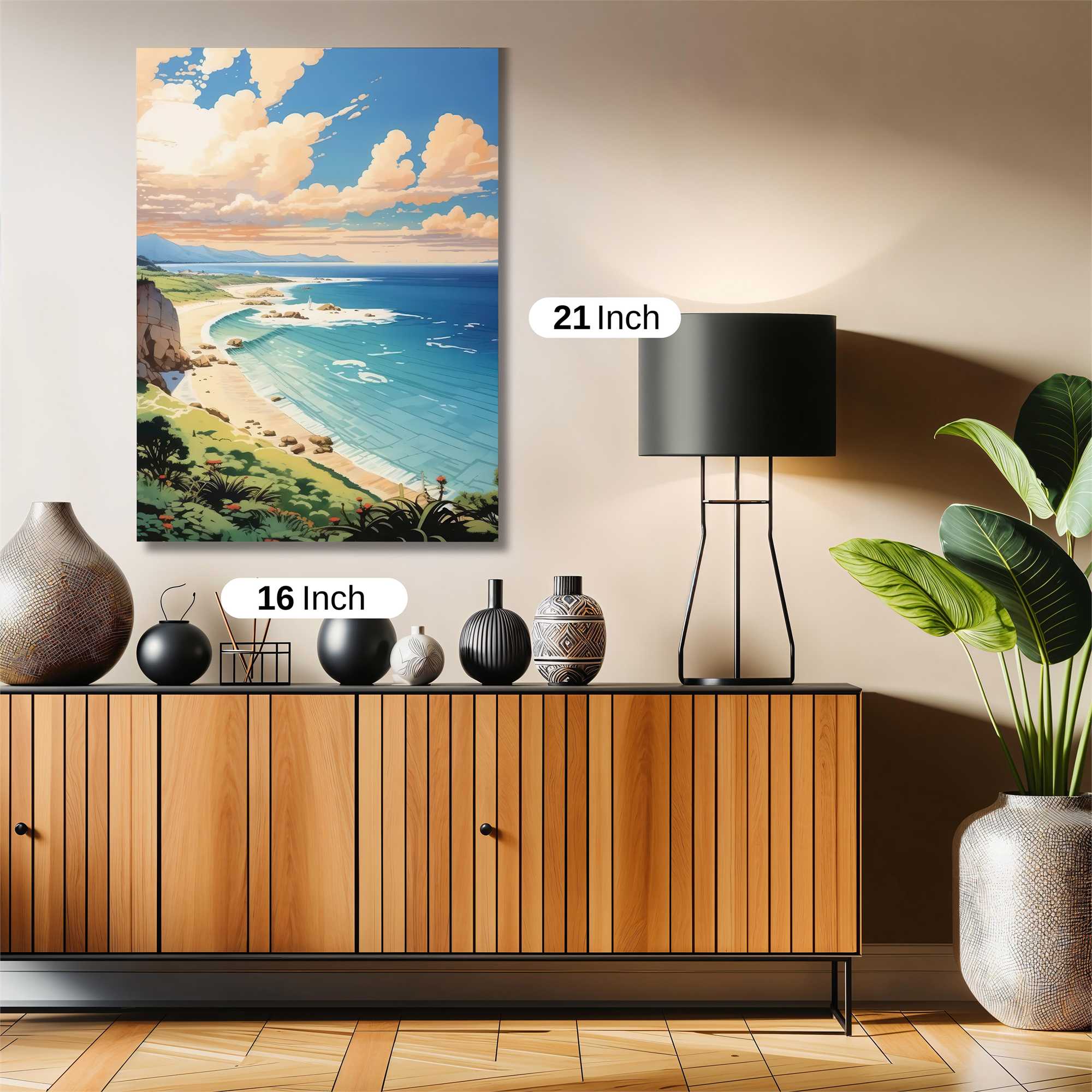 Sunset Serenity Safe Wall Magnetic / M