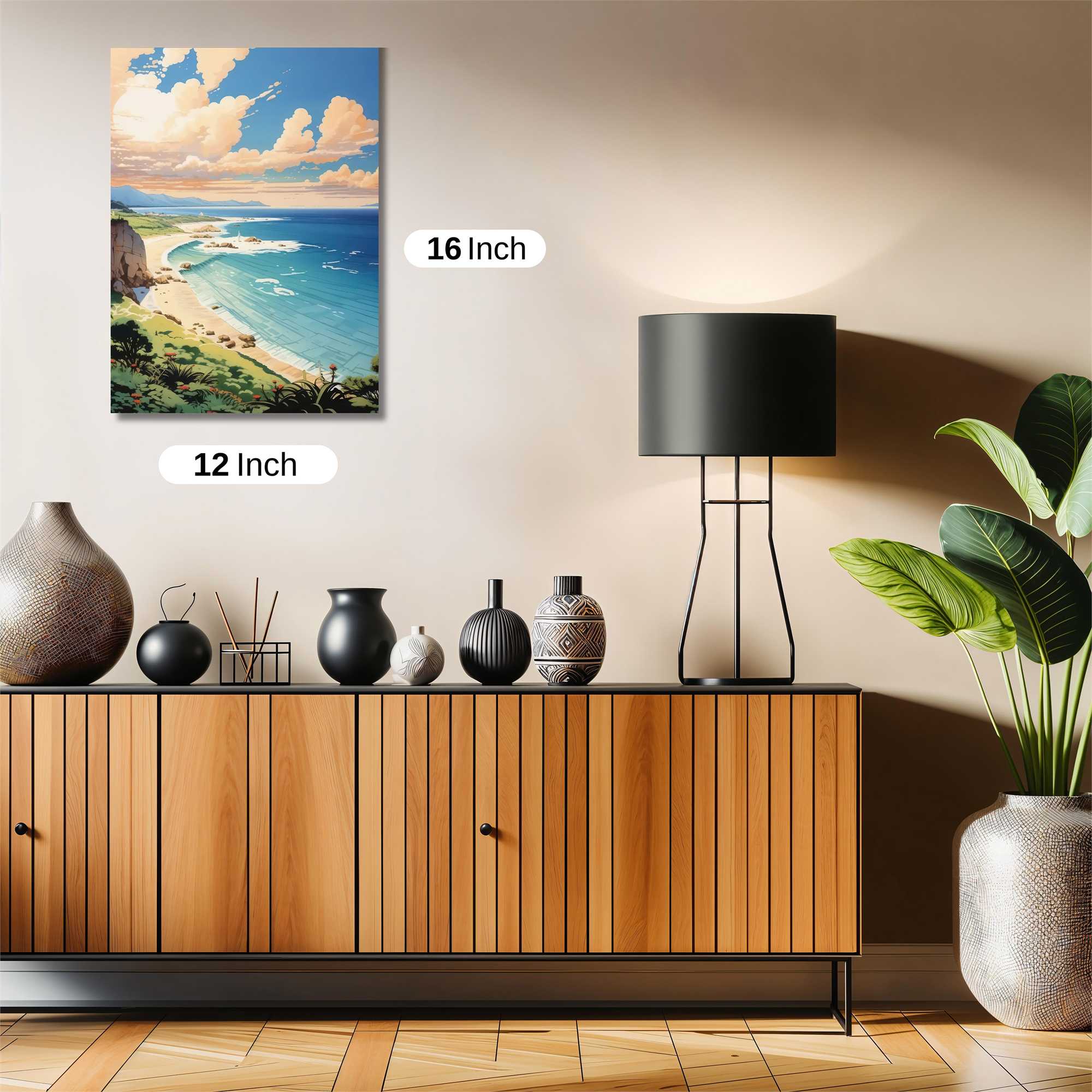 Sunset Serenity Safe Wall Magnetic / M