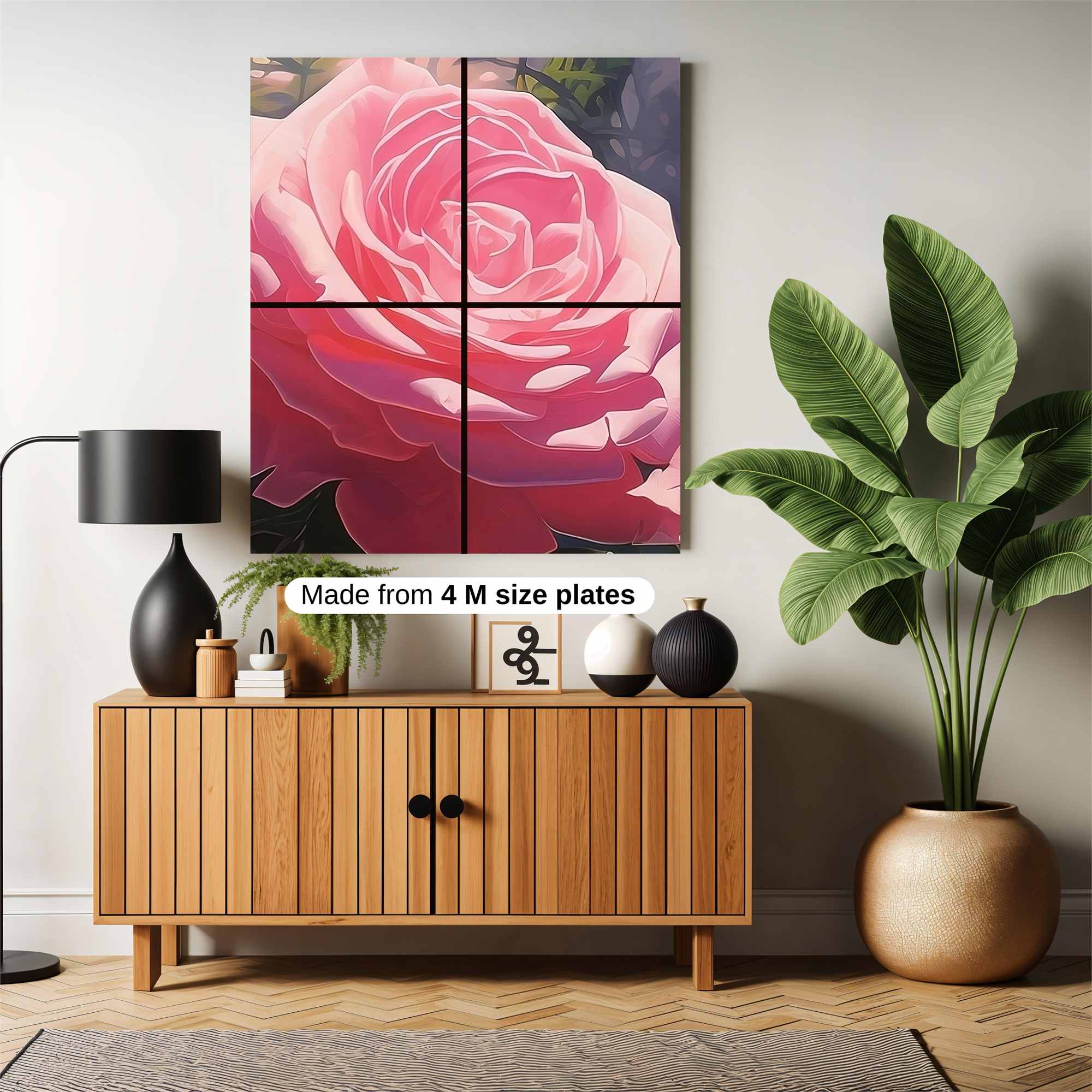 Rose Radiance Safe Wall Magnetic / M