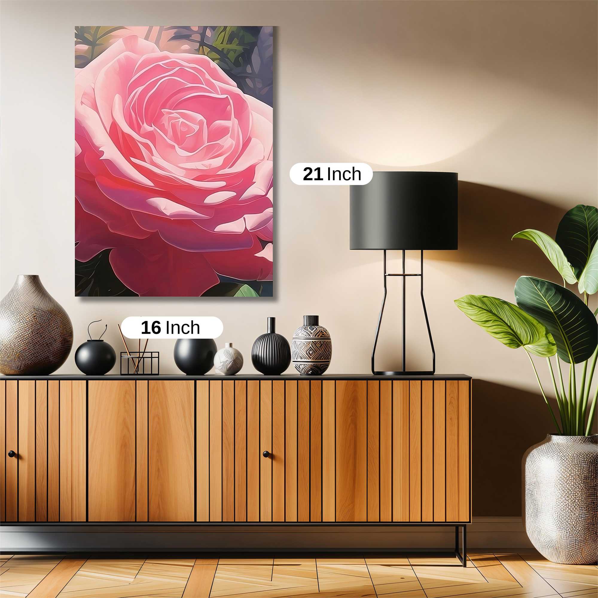 Rose Radiance Safe Wall Magnetic / M