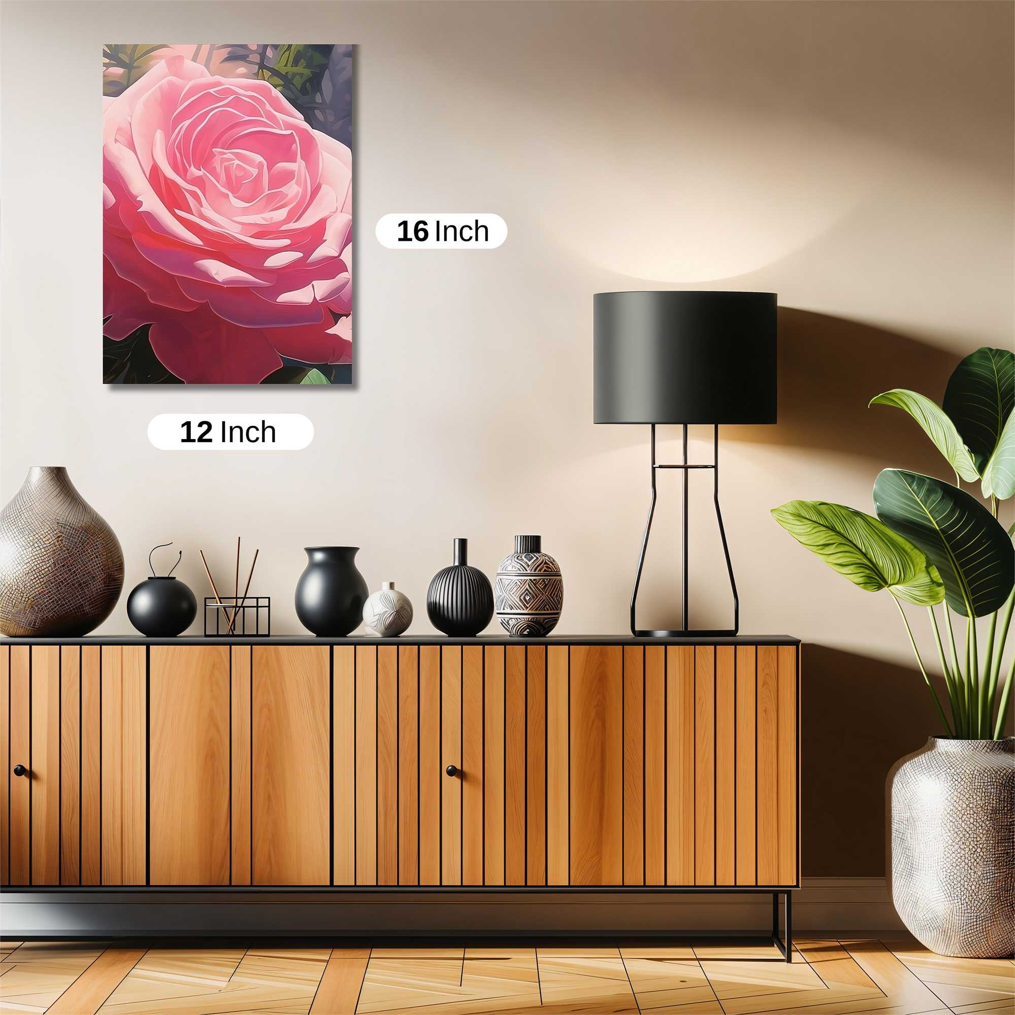 Rose Radiance Safe Wall Magnetic / M