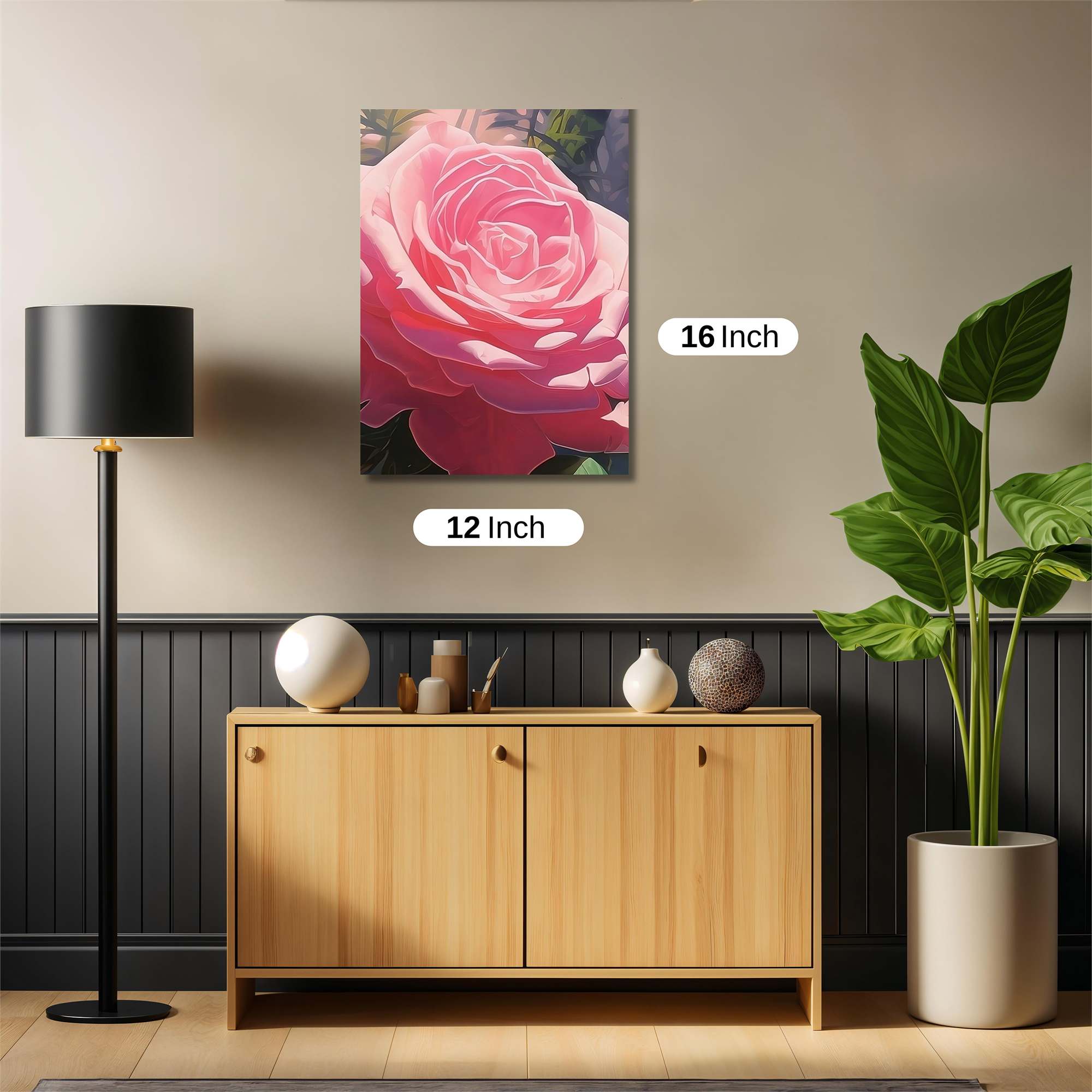 Rose Radiance Safe Wall Magnetic / M
