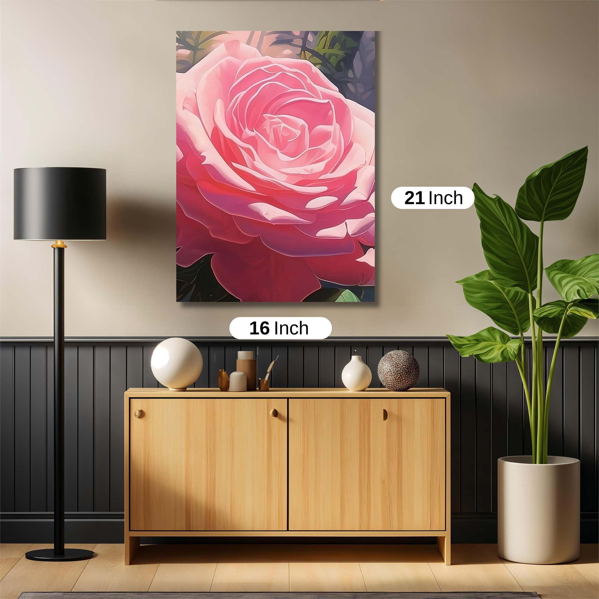 Rose Radiance Safe Wall Magnetic / M