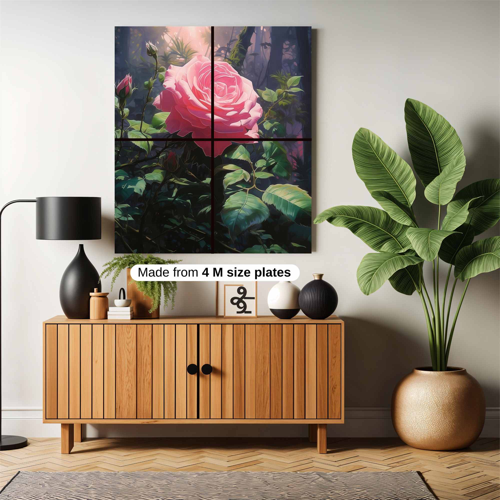 Rose Radiance Safe Wall Magnetic / M