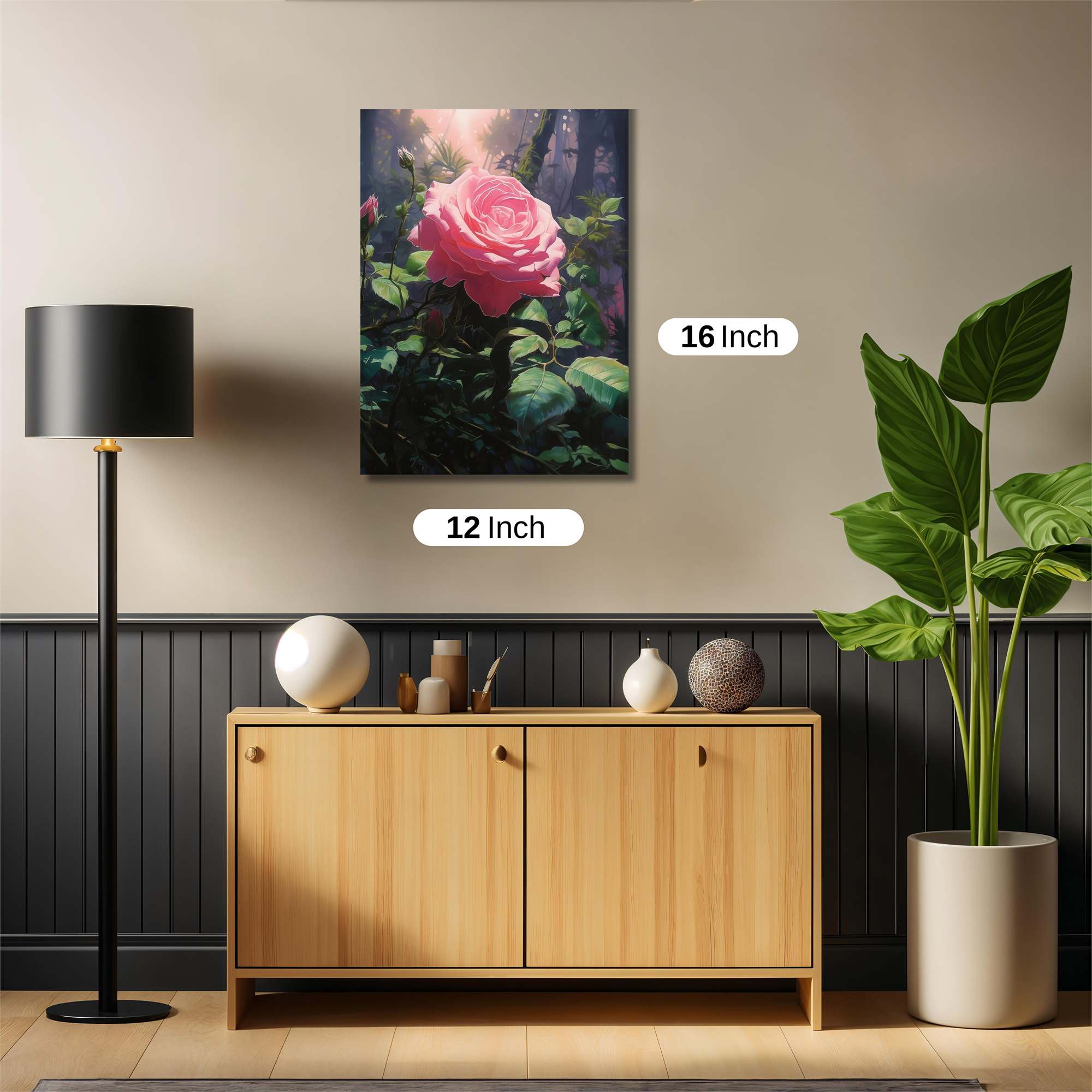 Rose Radiance Safe Wall Magnetic / M