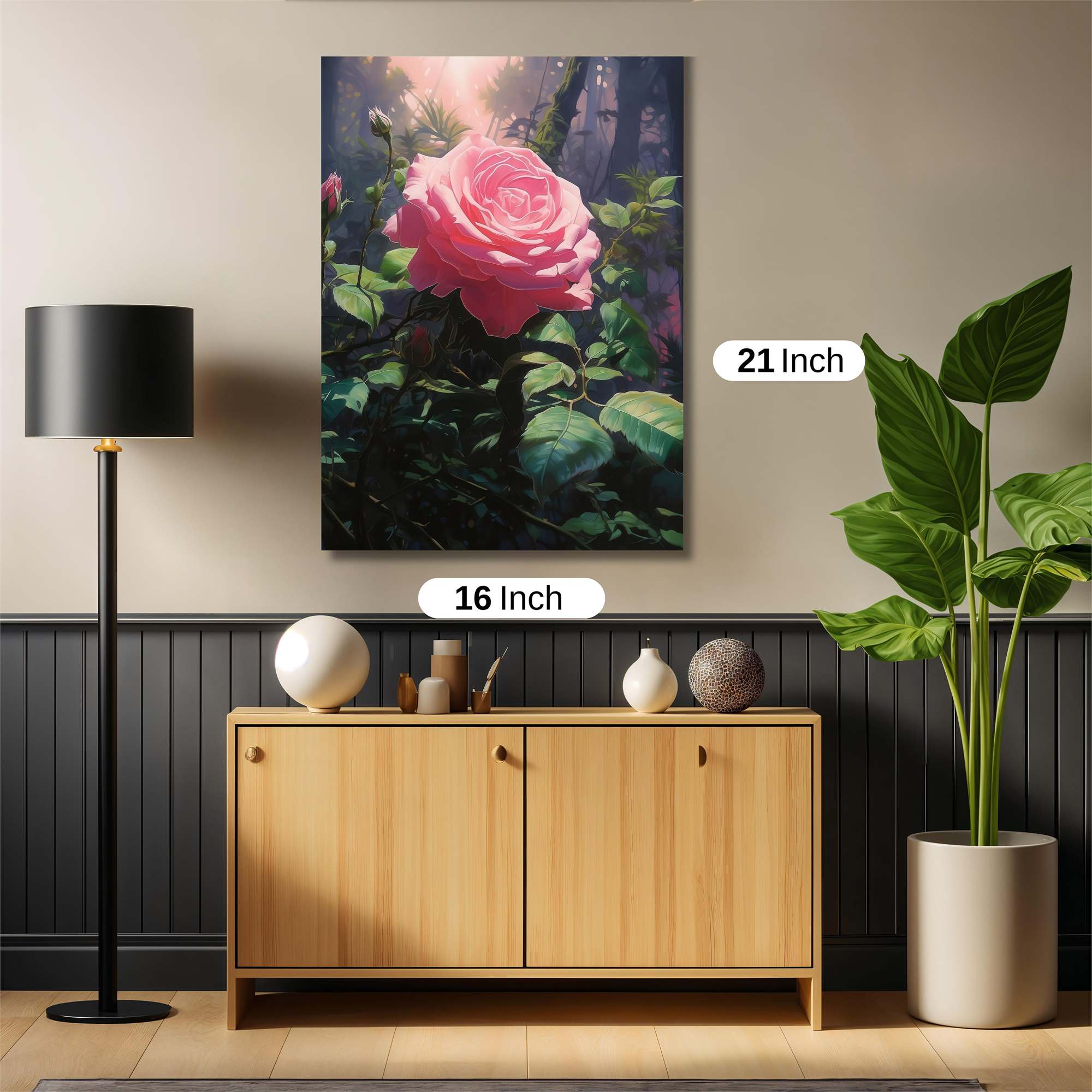 Rose Radiance Safe Wall Magnetic / M