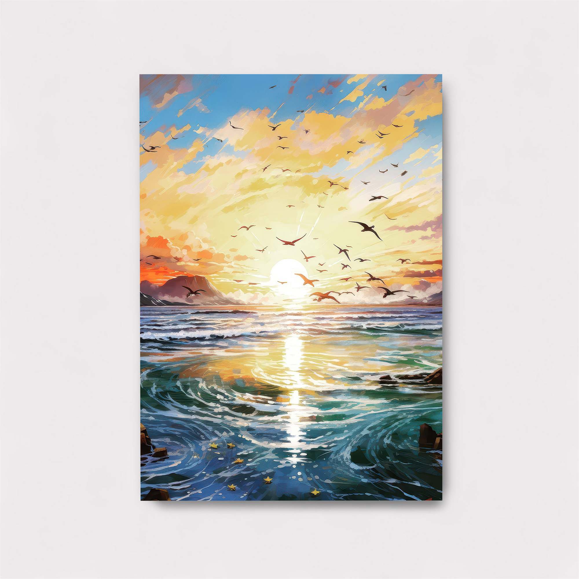 Sunset Serenity Safe Wall Magnetic / M