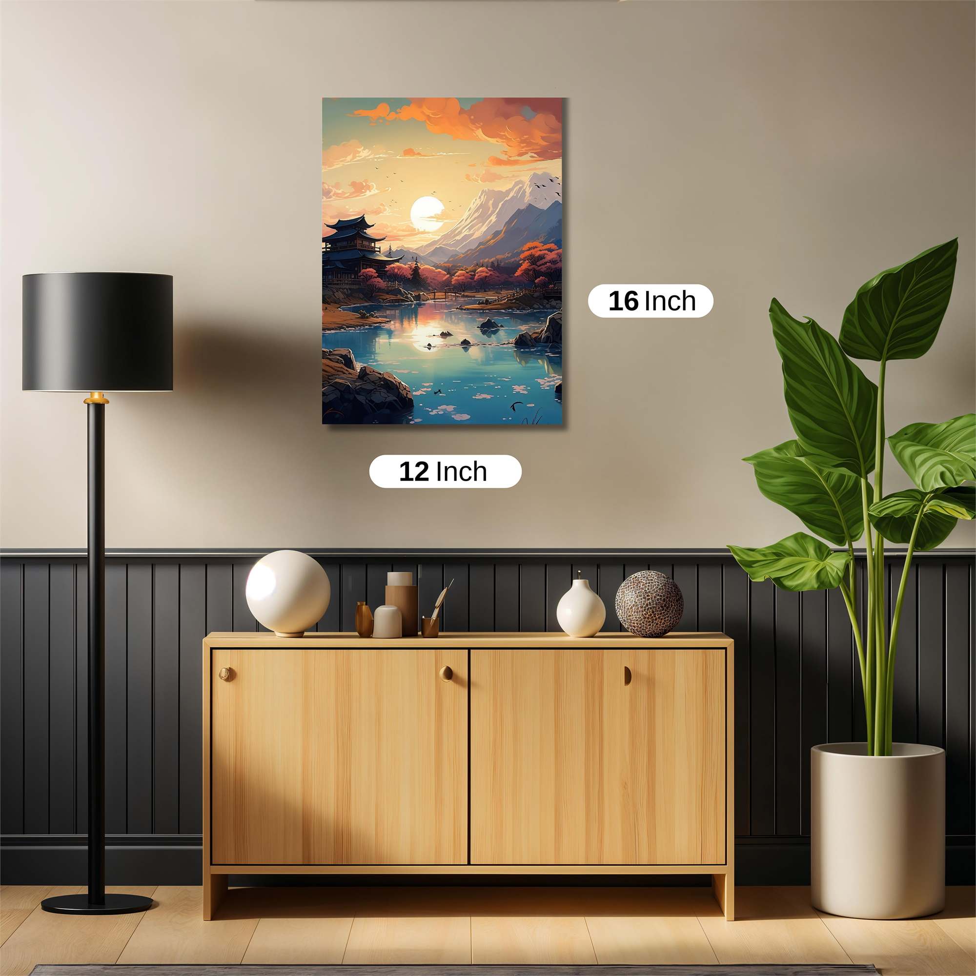 Pagoda Serenity Safe Wall Magnetic / M