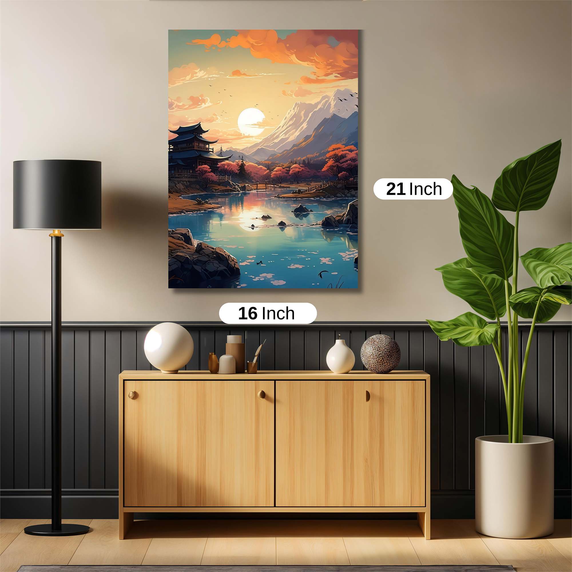 Pagoda Serenity Safe Wall Magnetic / M