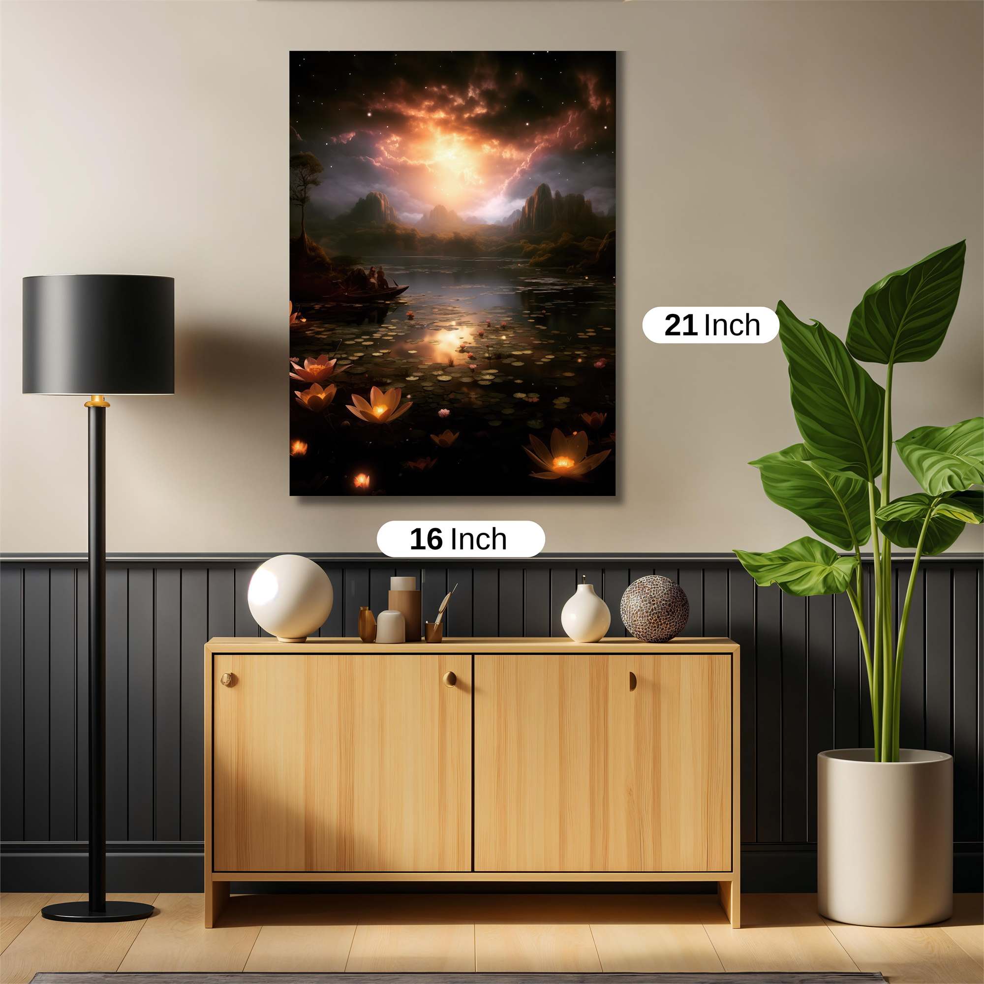 Lotus Enchantment Safe Wall Magnetic / M