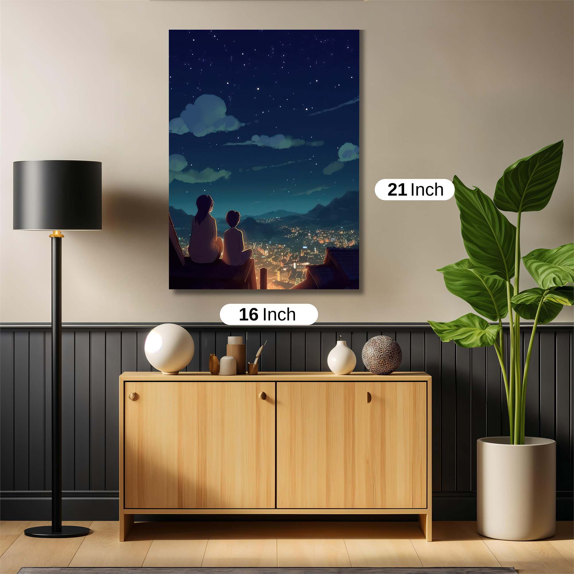 Stargazers Serene Safe Wall Magnetic / M