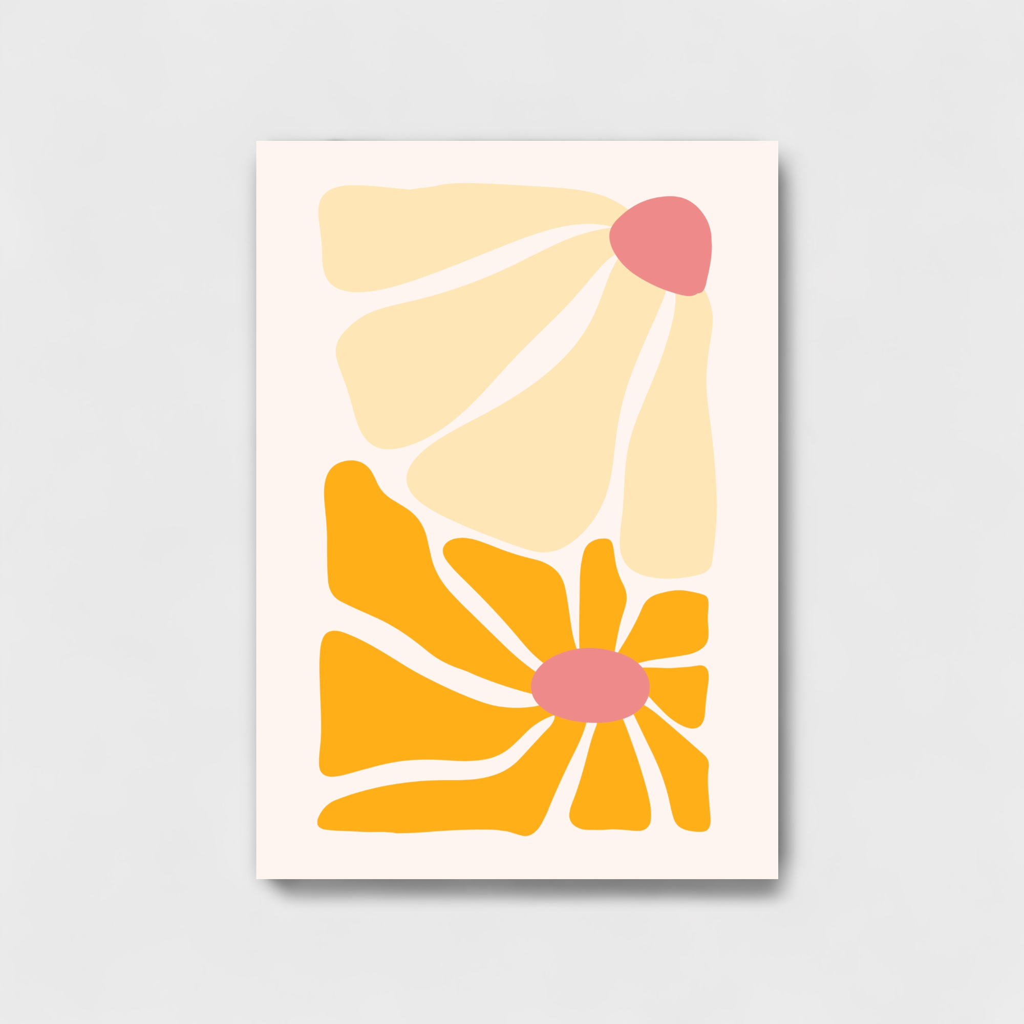 Abstract floral art