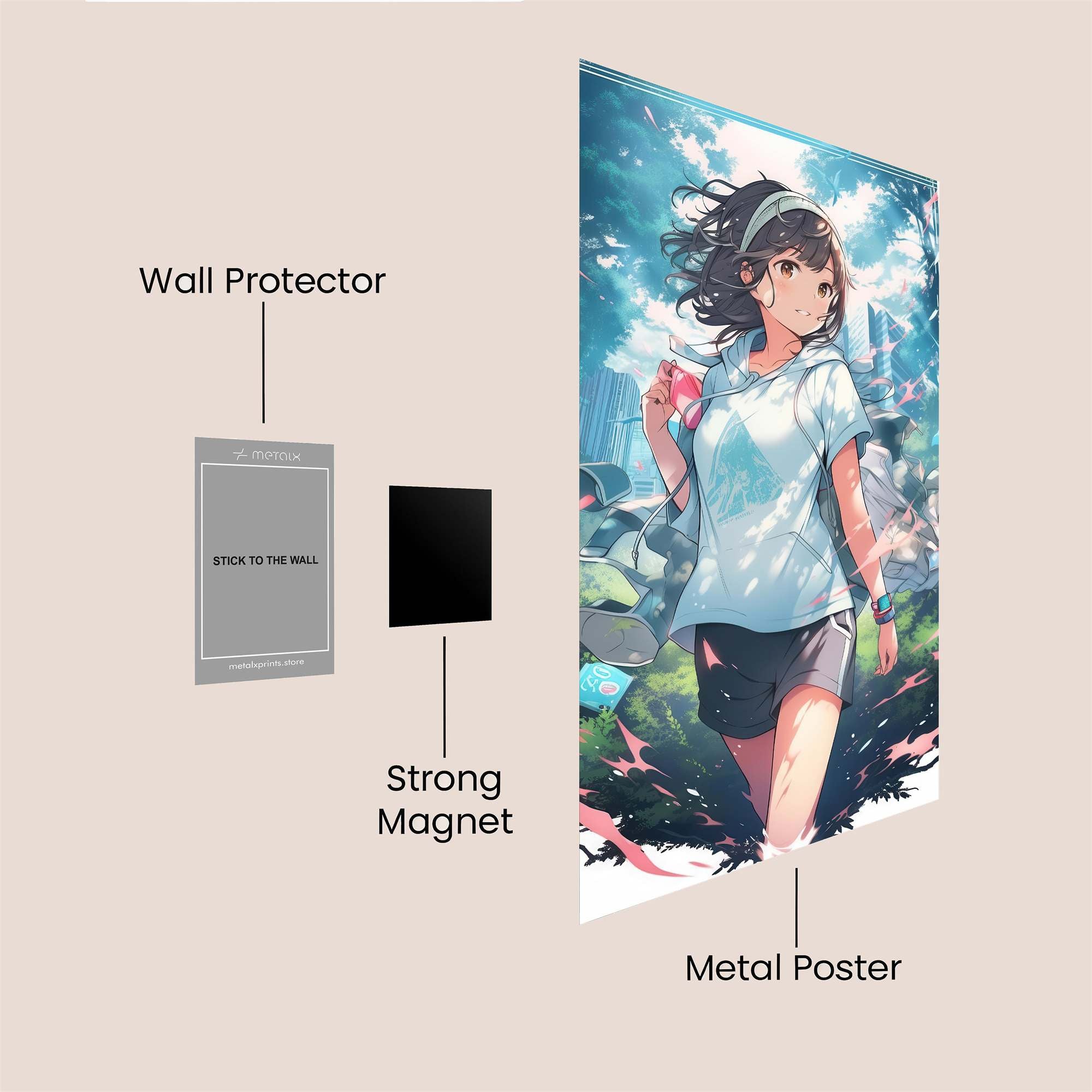 Morning Bliss Safe Wall Magnetic / M