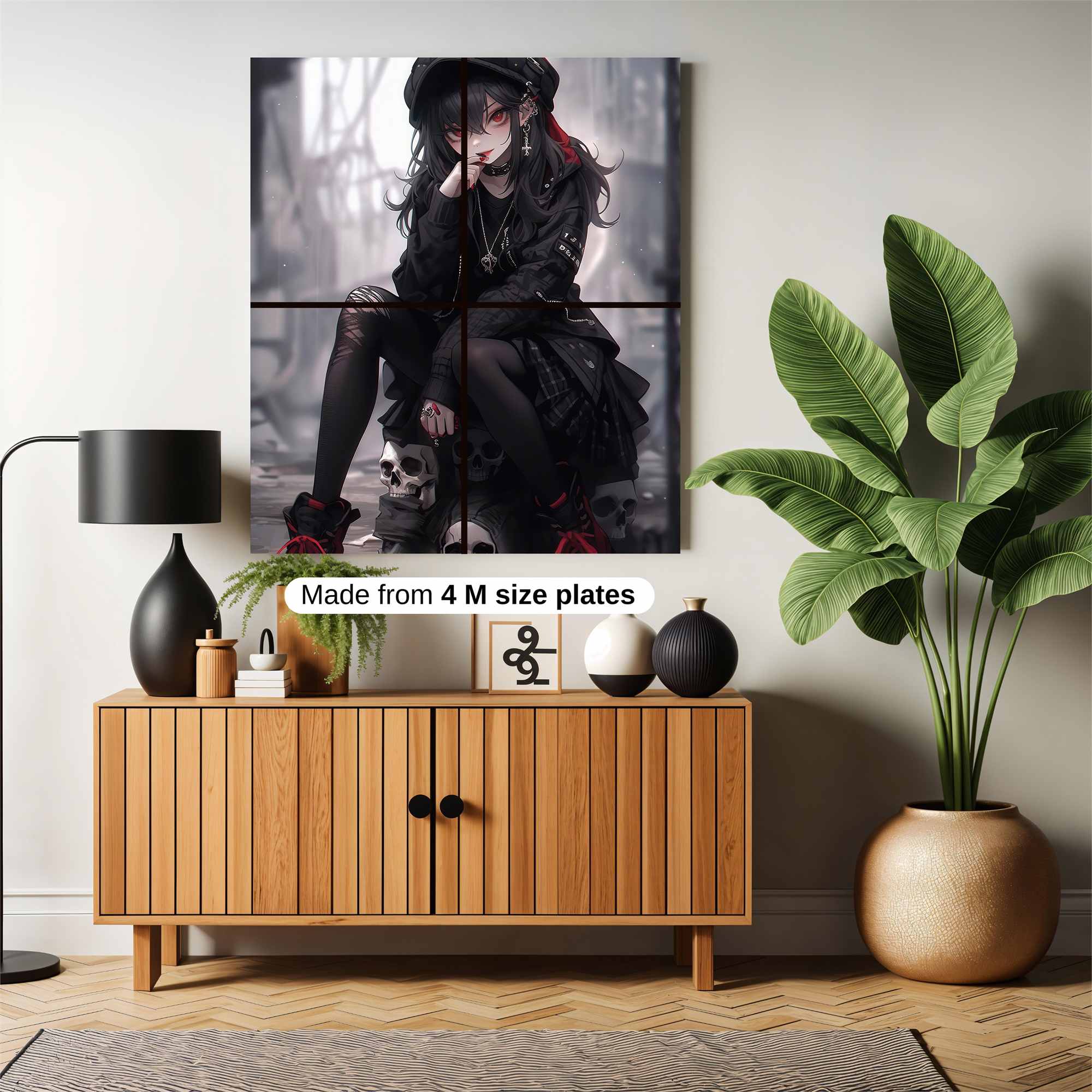 Gothic Enigma Safe Wall Magnetic / M