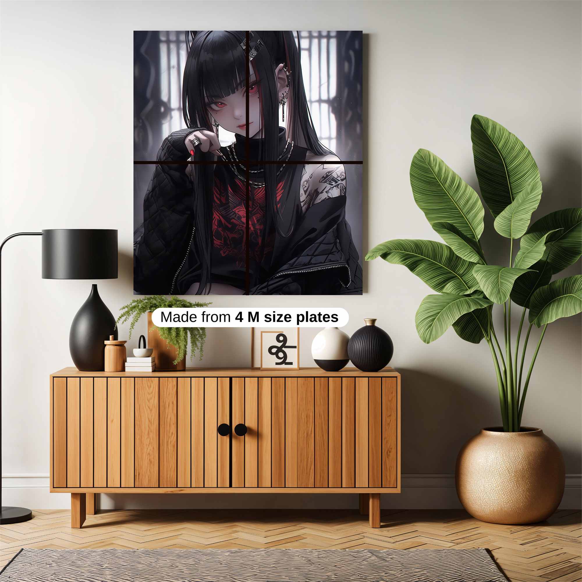 Gothic Elegance Safe Wall Magnetic / M