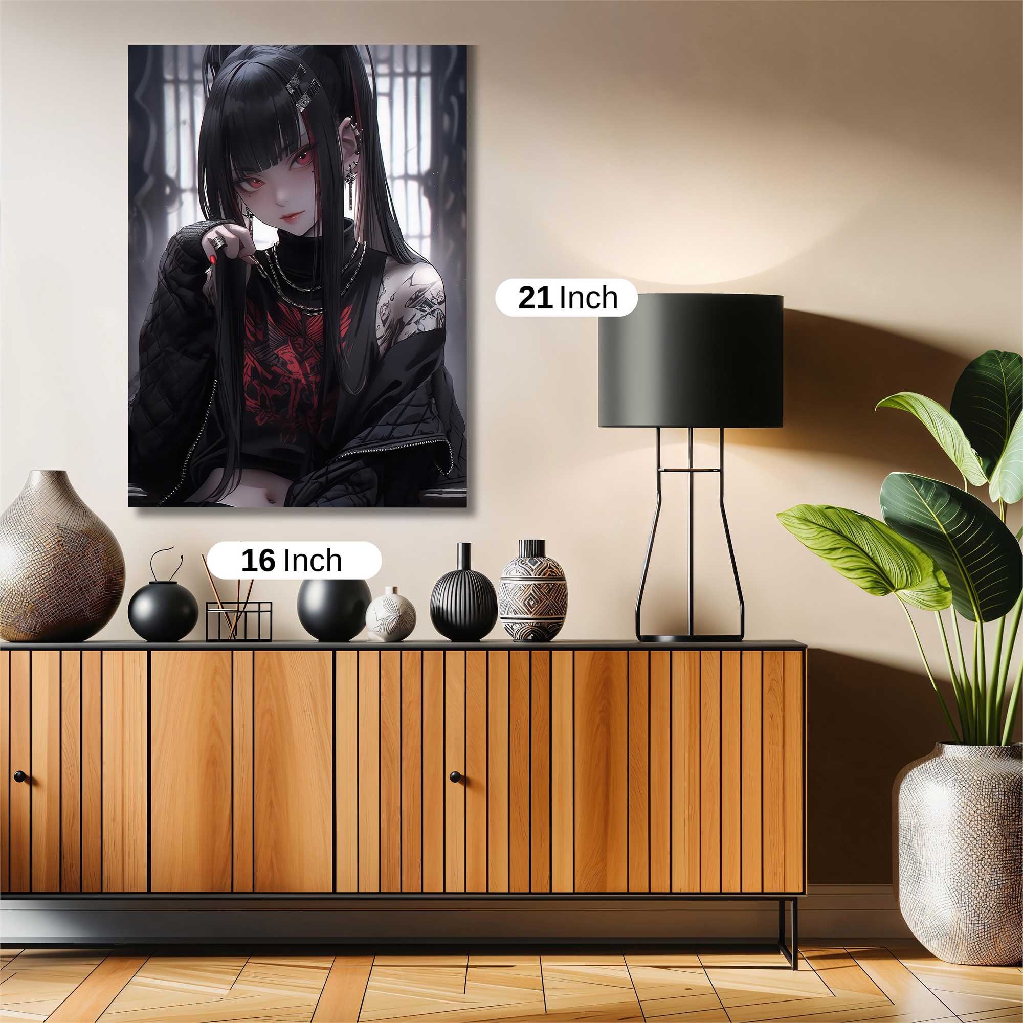 Gothic Elegance Safe Wall Magnetic / M