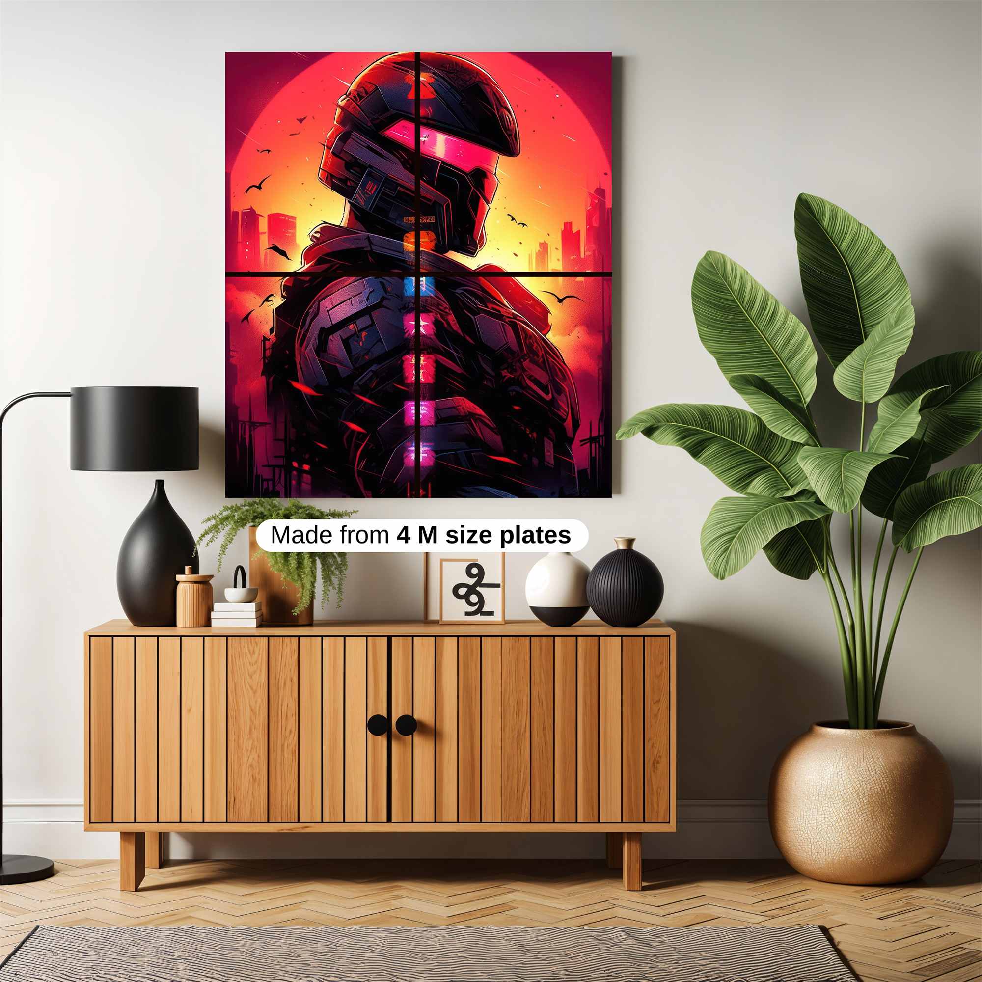 Samurai Serenity Safe Wall Magnetic / M