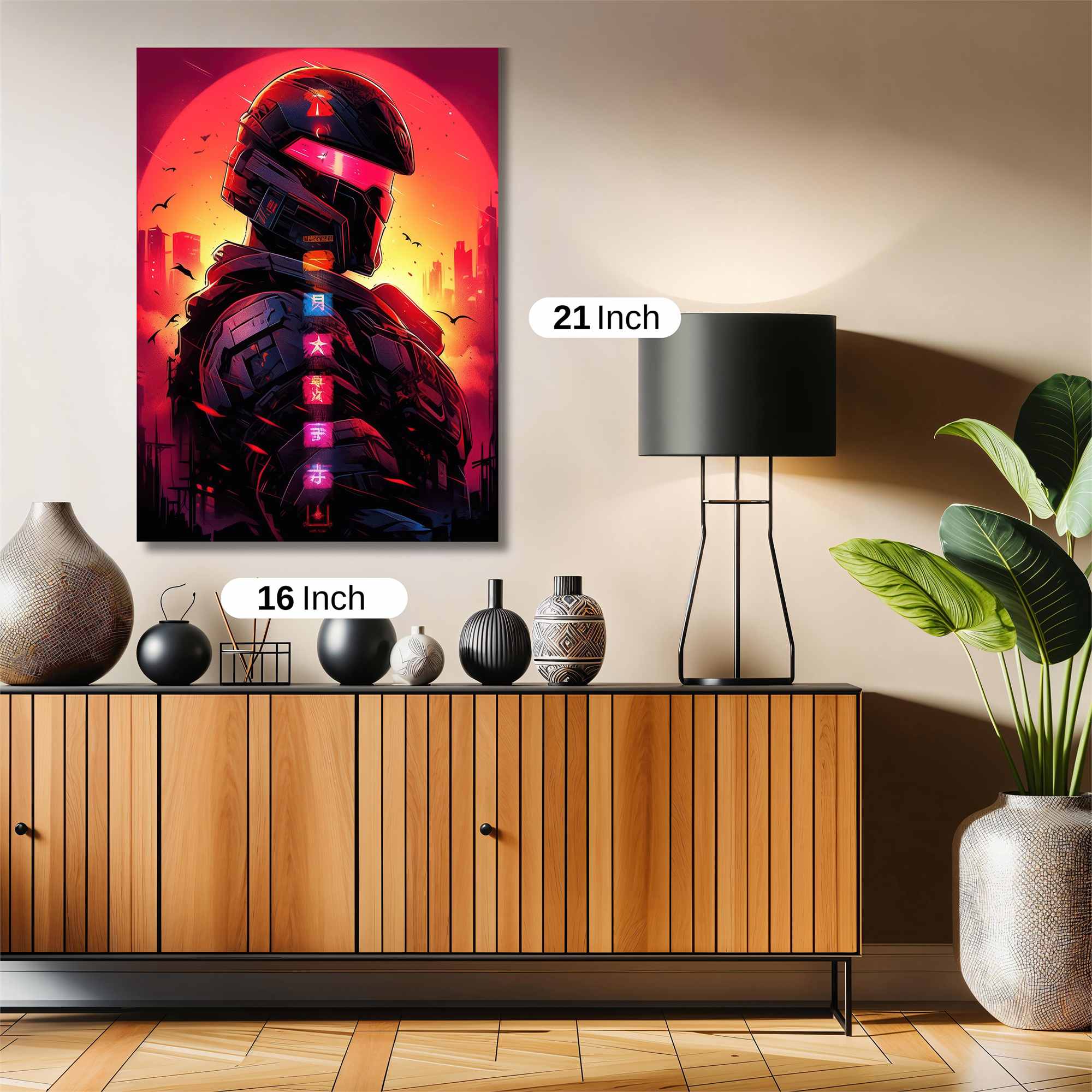 Samurai Serenity Safe Wall Magnetic / M