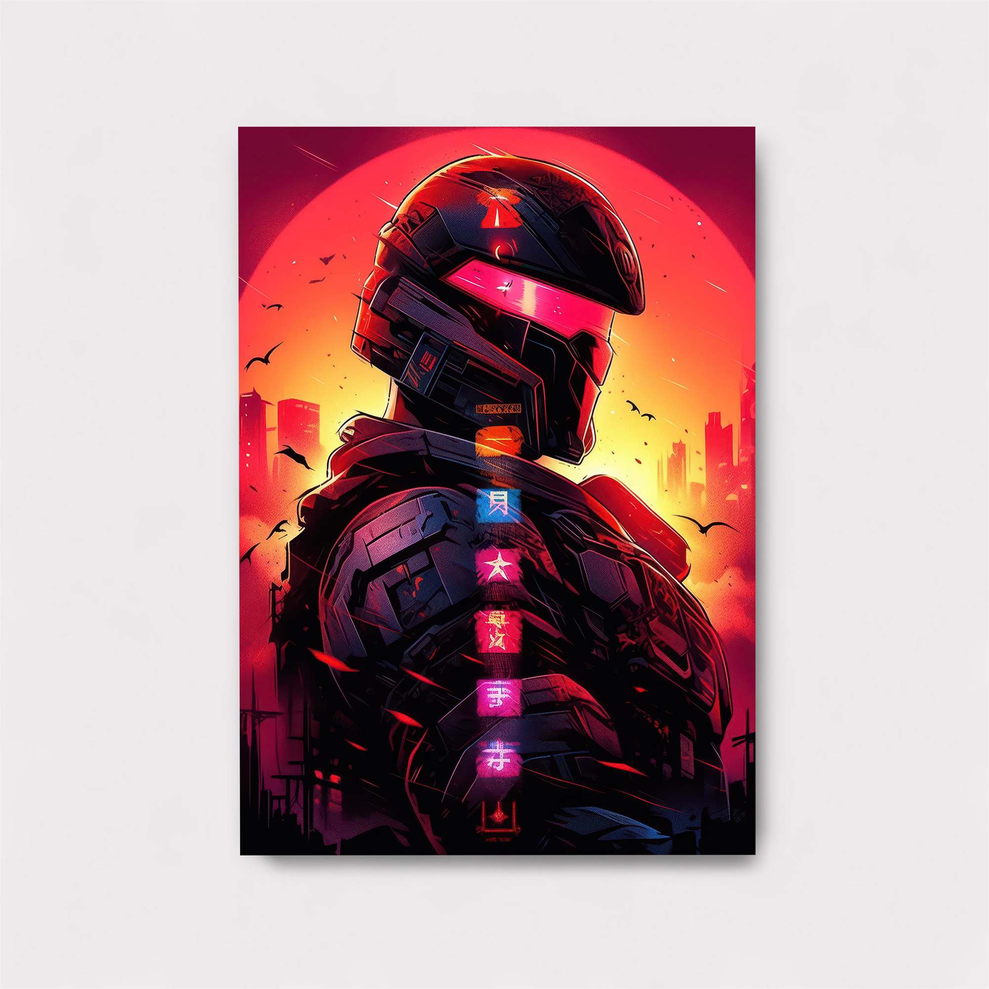 Samurai Serenity Safe Wall Magnetic / M