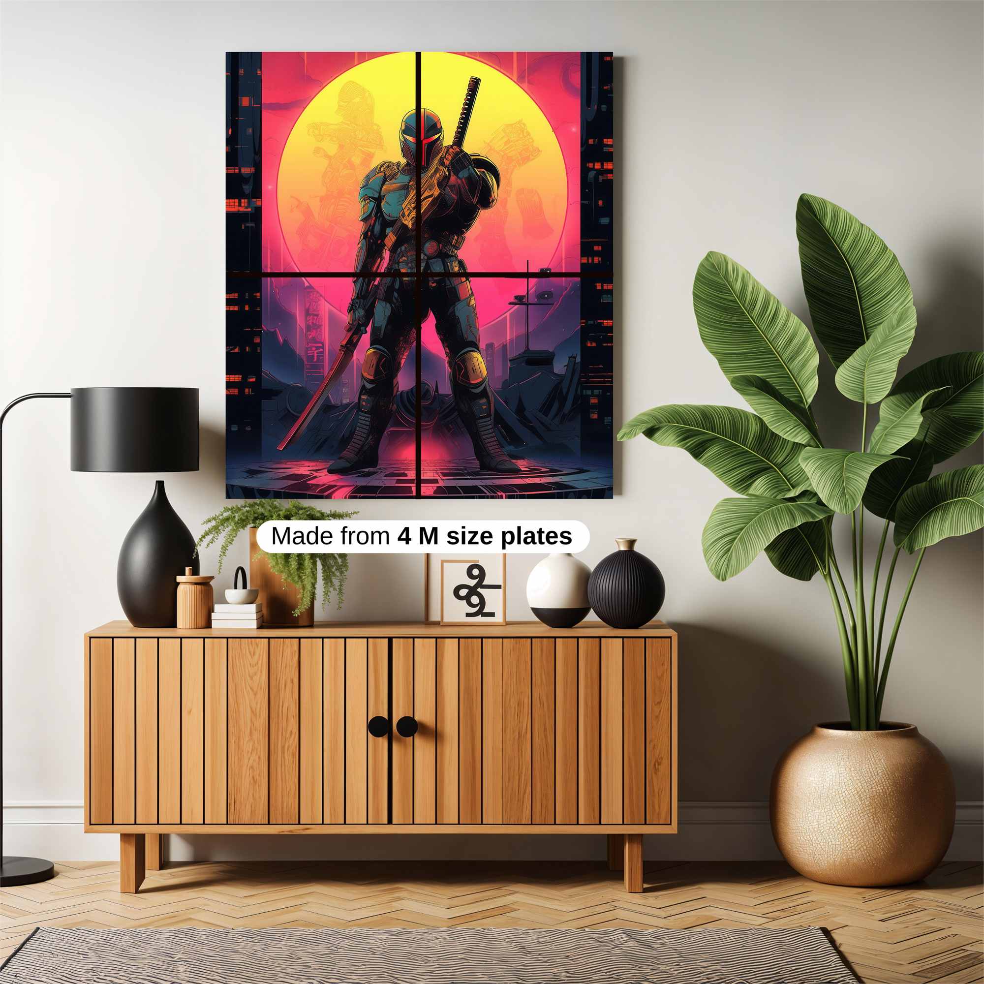 Judge Dredd Safe Wall Magnetic / M