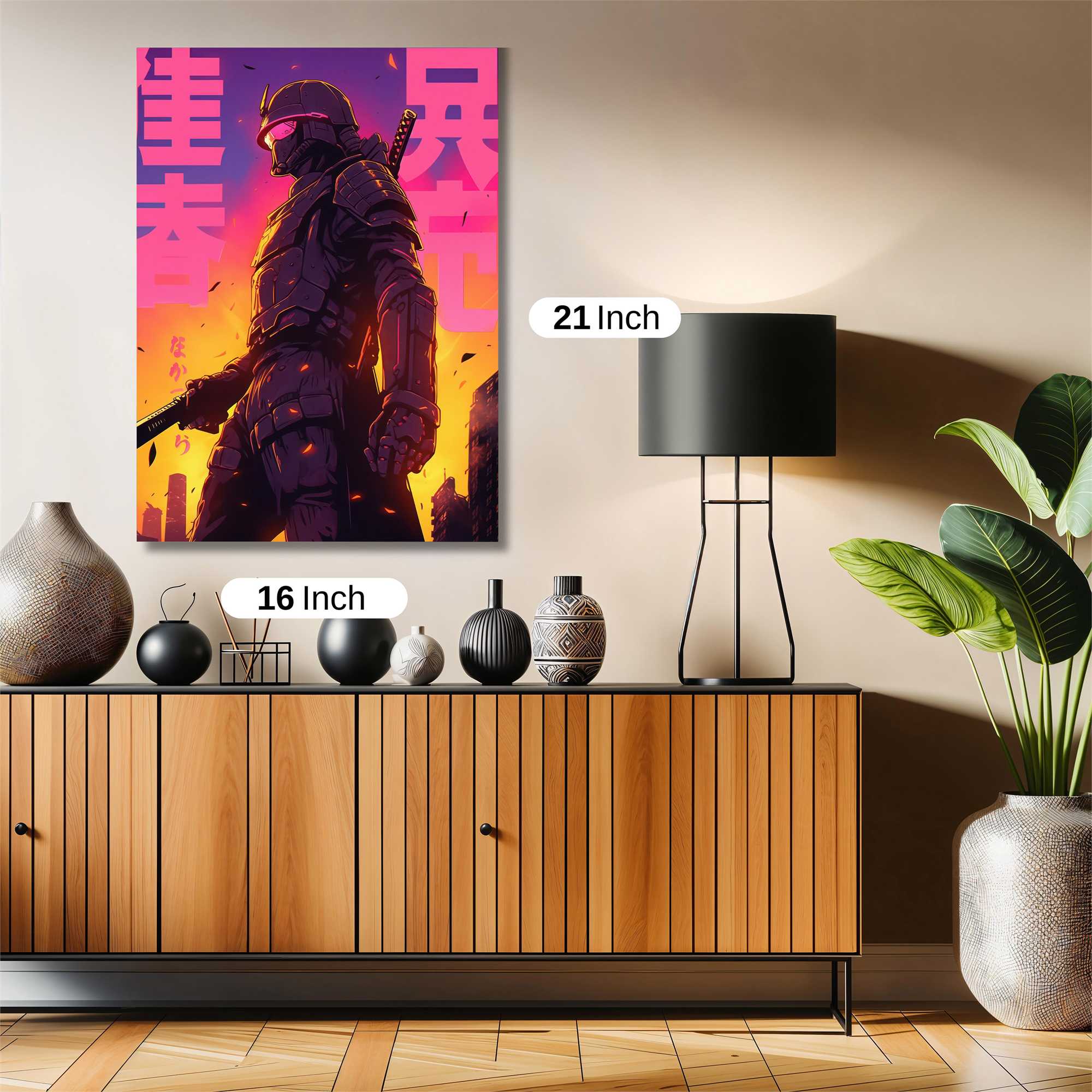 Samurai Fury Safe Wall Magnetic / M