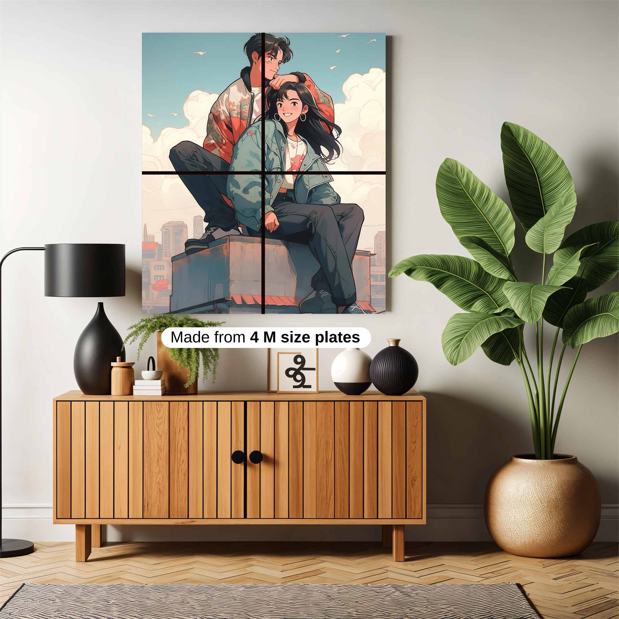 Urban Bliss Safe Wall Magnetic / M