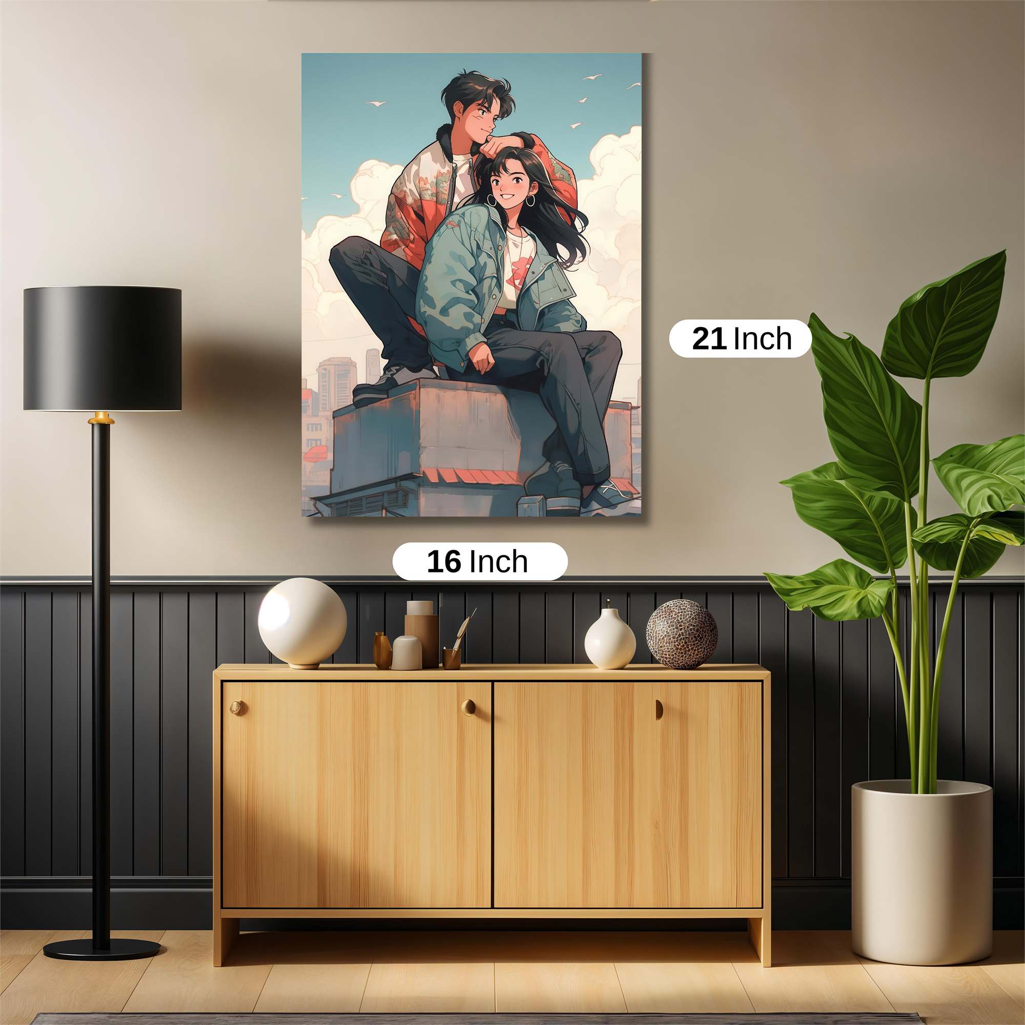 Urban Bliss Safe Wall Magnetic / M