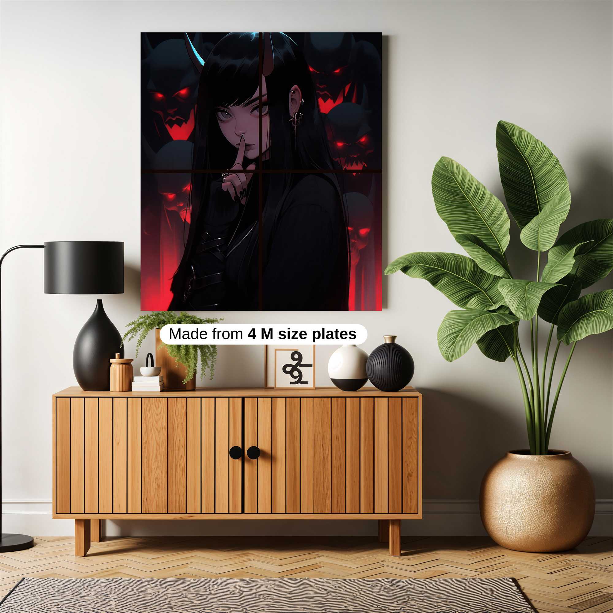 Devilish Whispers Safe Wall Magnetic / M