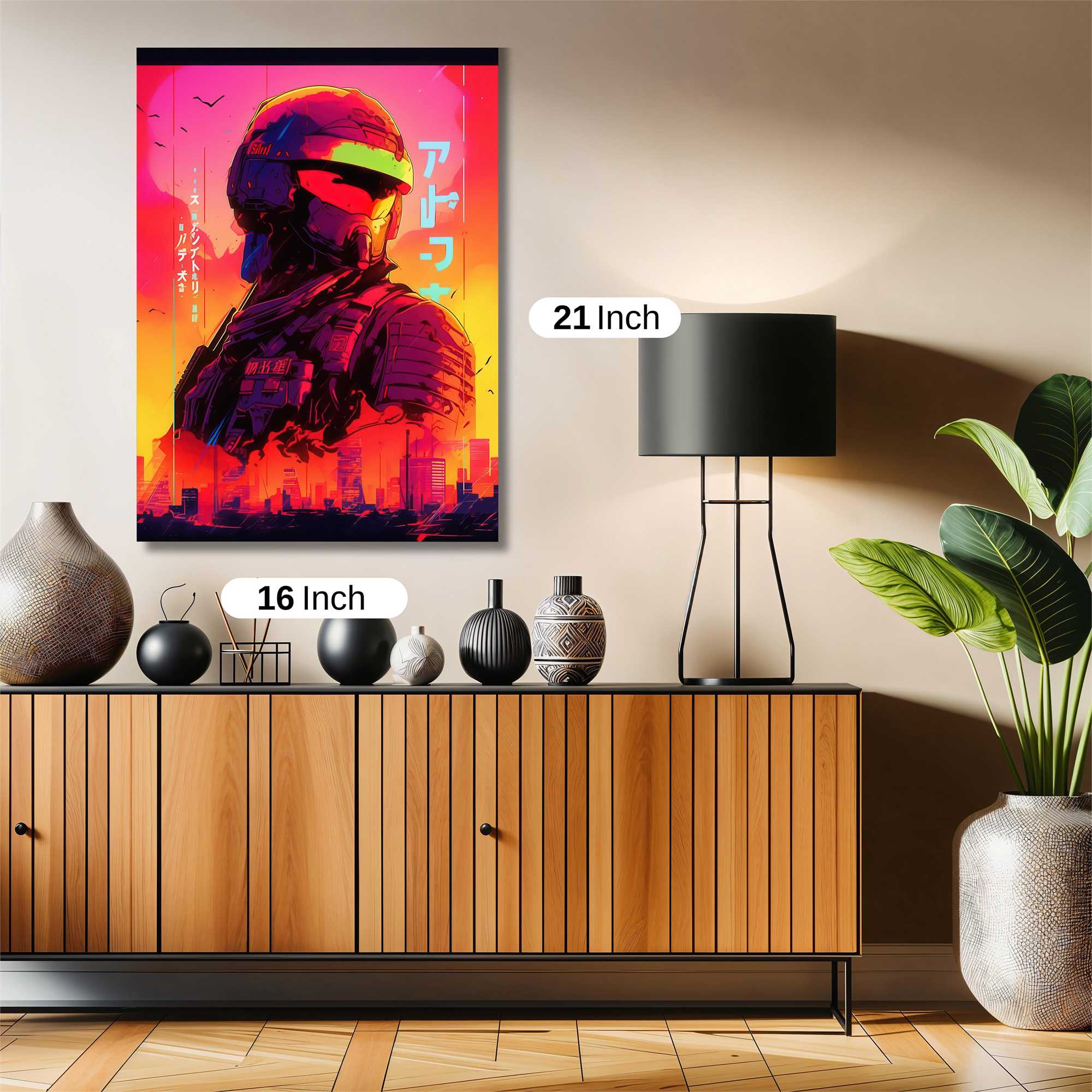 Cyberpunk Sentinel Safe Wall Magnetic / M