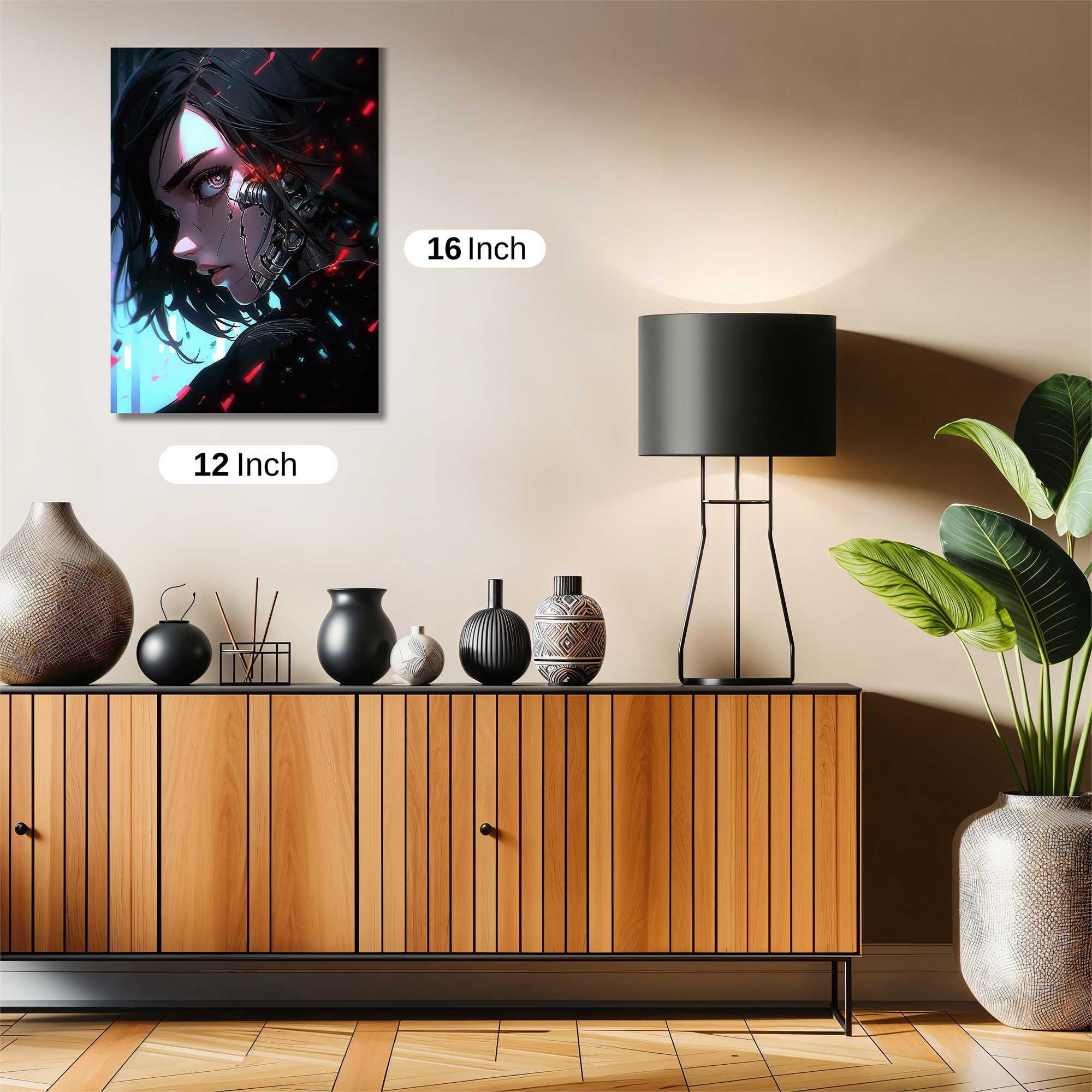 Cyber Enigma Safe Wall Magnetic / M