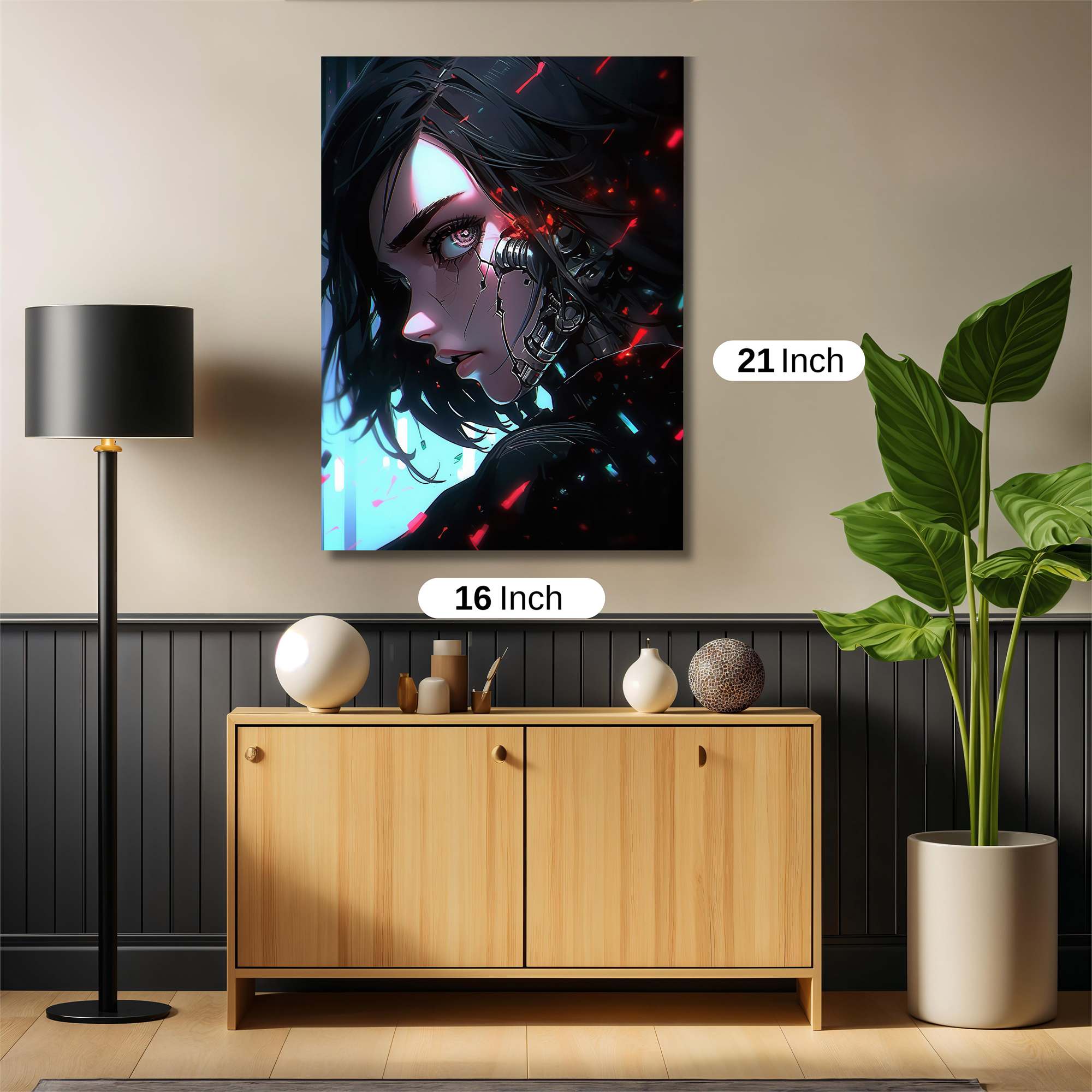 Cyber Enigma Safe Wall Magnetic / M