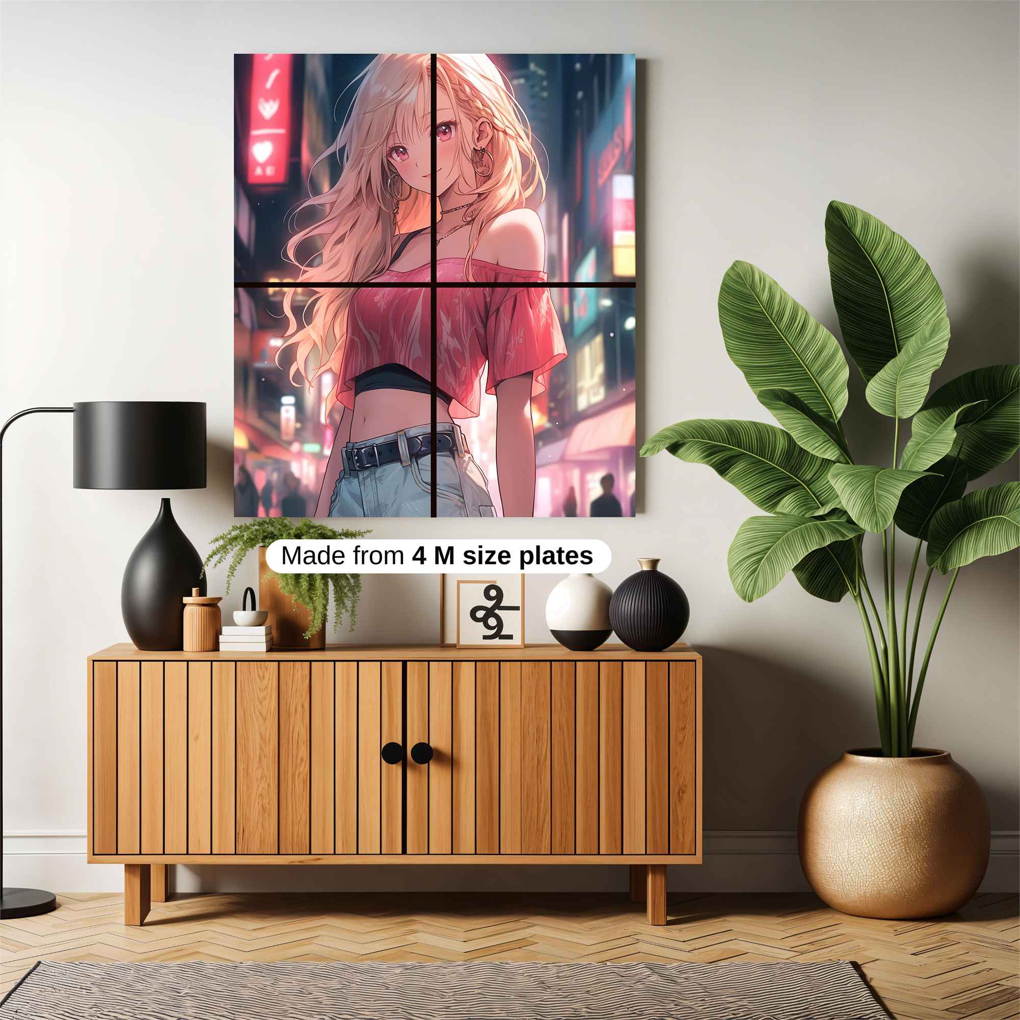 Neon Bliss Safe Wall Magnetic / M